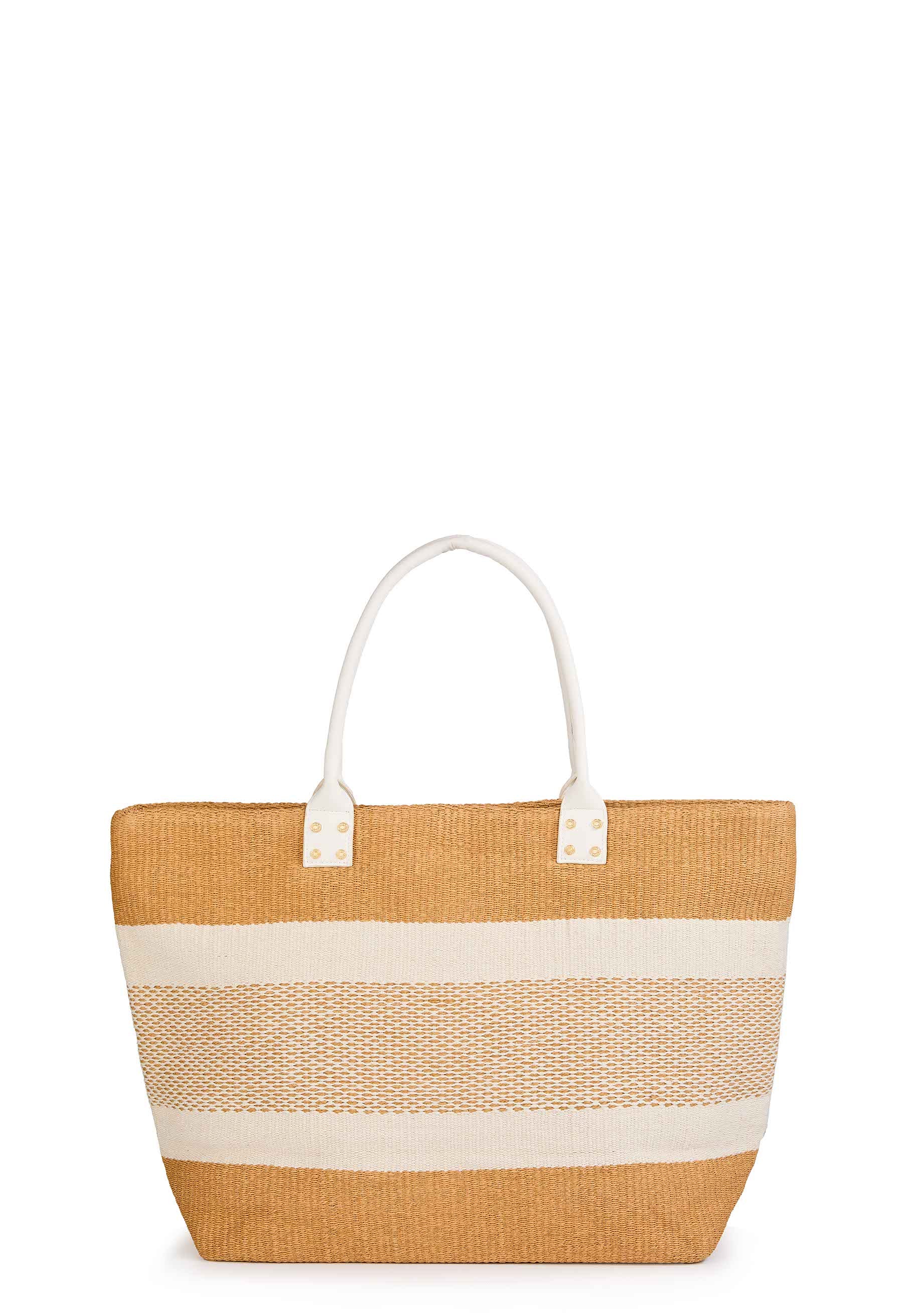 Cannes Beach Bag (Natural Cream) - Image 4