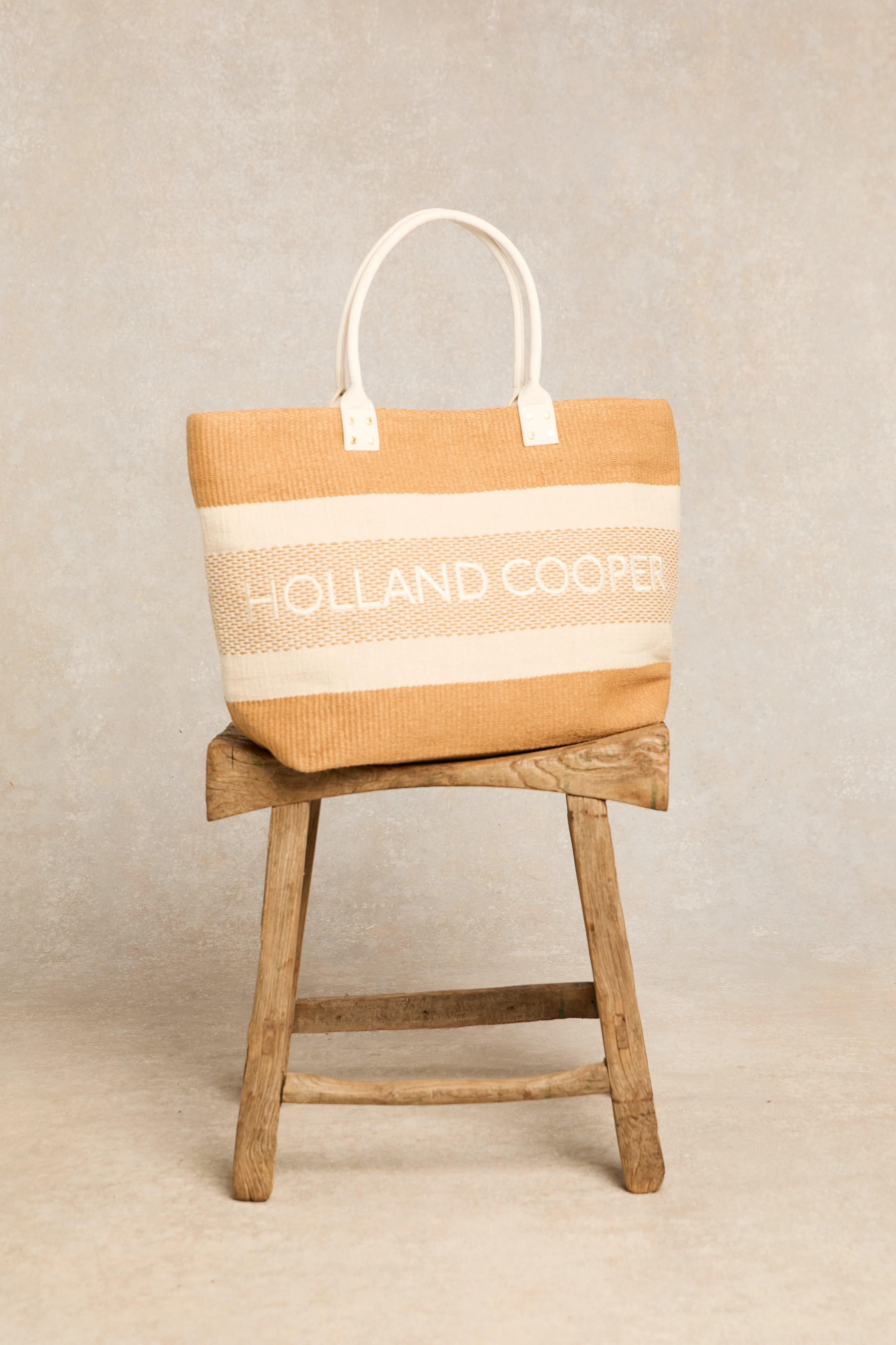 Cannes Beach Bag (Natural Cream) - Image 7