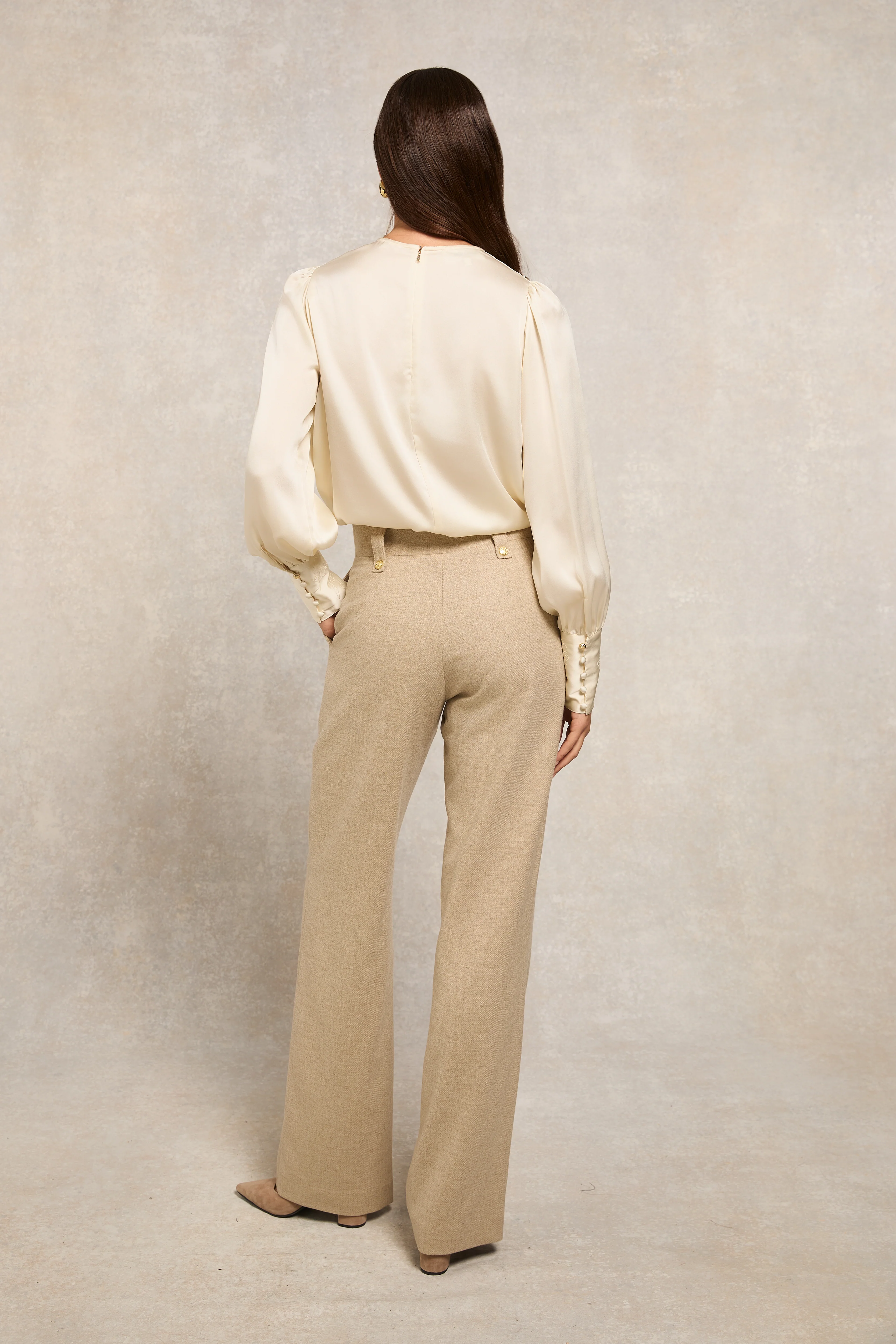 Carmen Blouse (Oyster) - Image 5