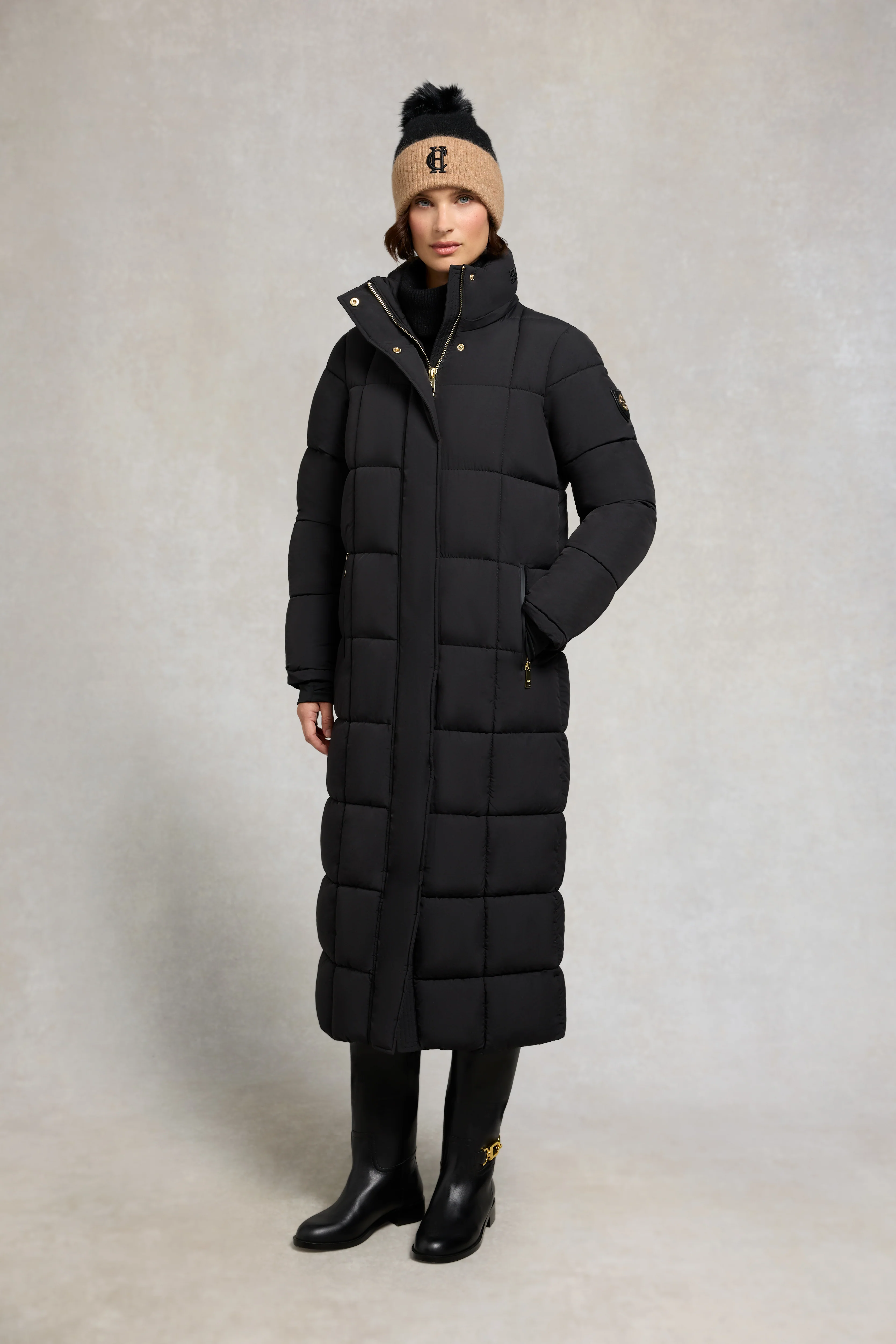 Carrington Longline Coat (Black)