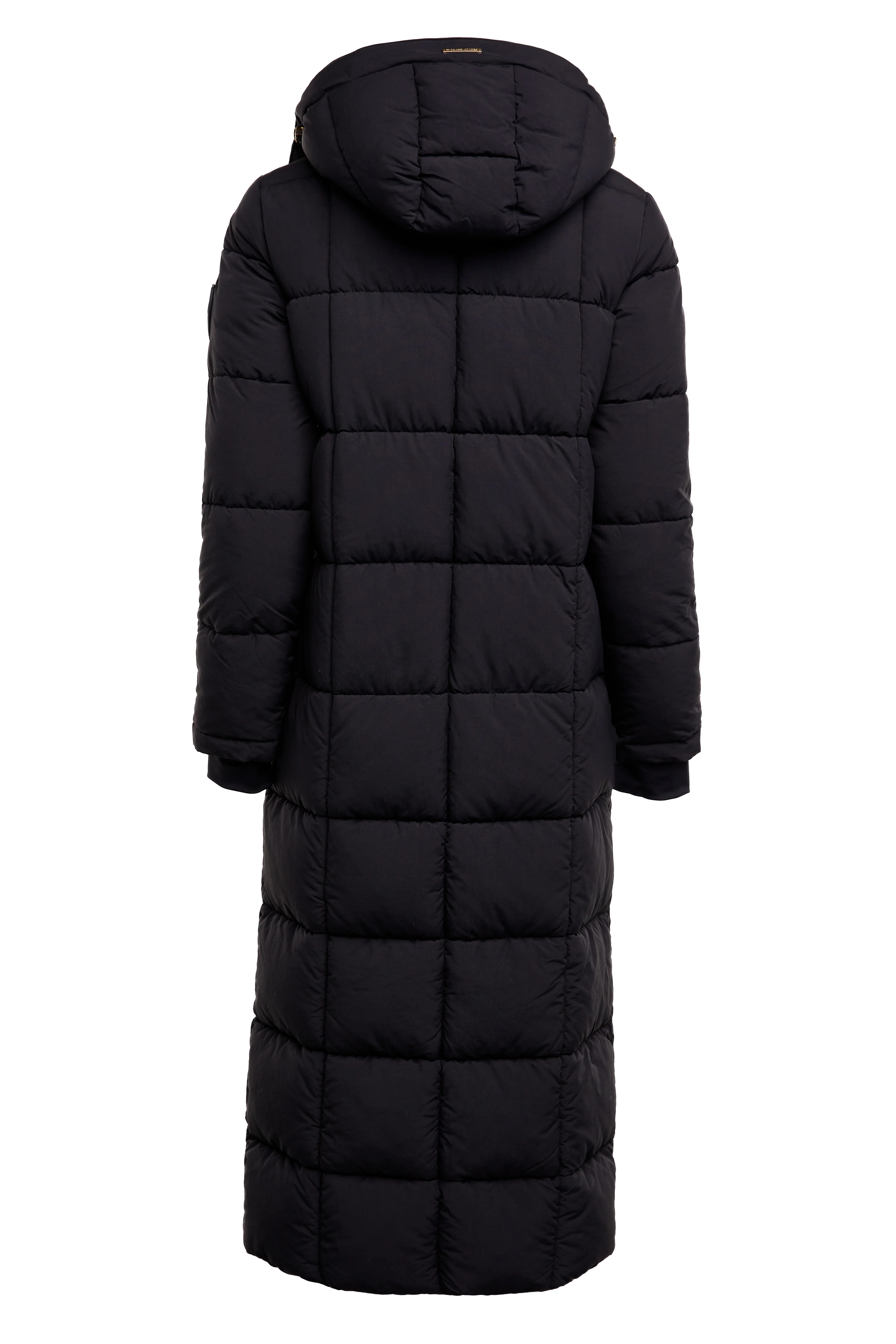 Carrington Longline Coat (Black) - Image 7