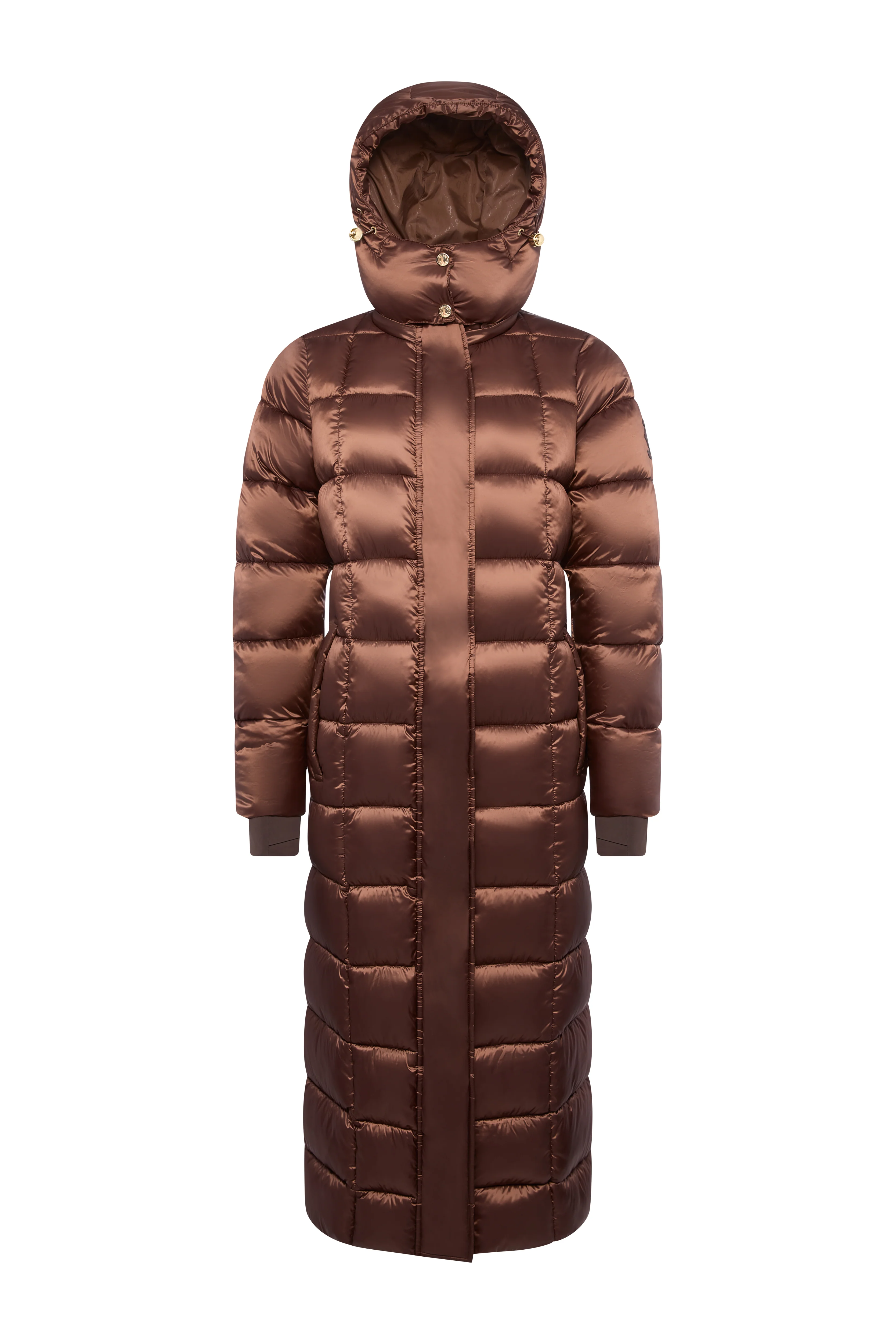 Carrington Longline Coat (Walnut) - Image 4