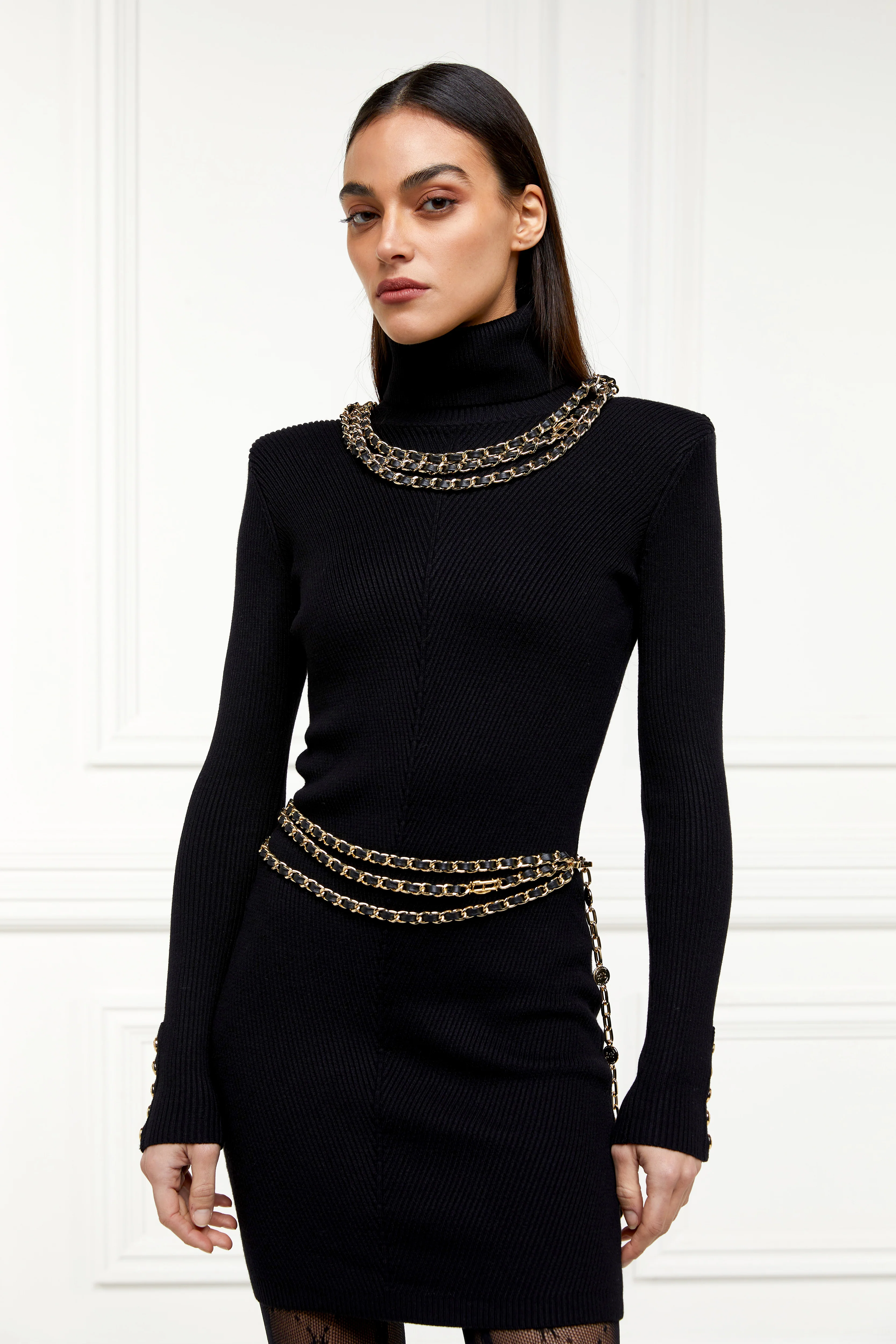 Chain Belt (Black Gold) - Image 5