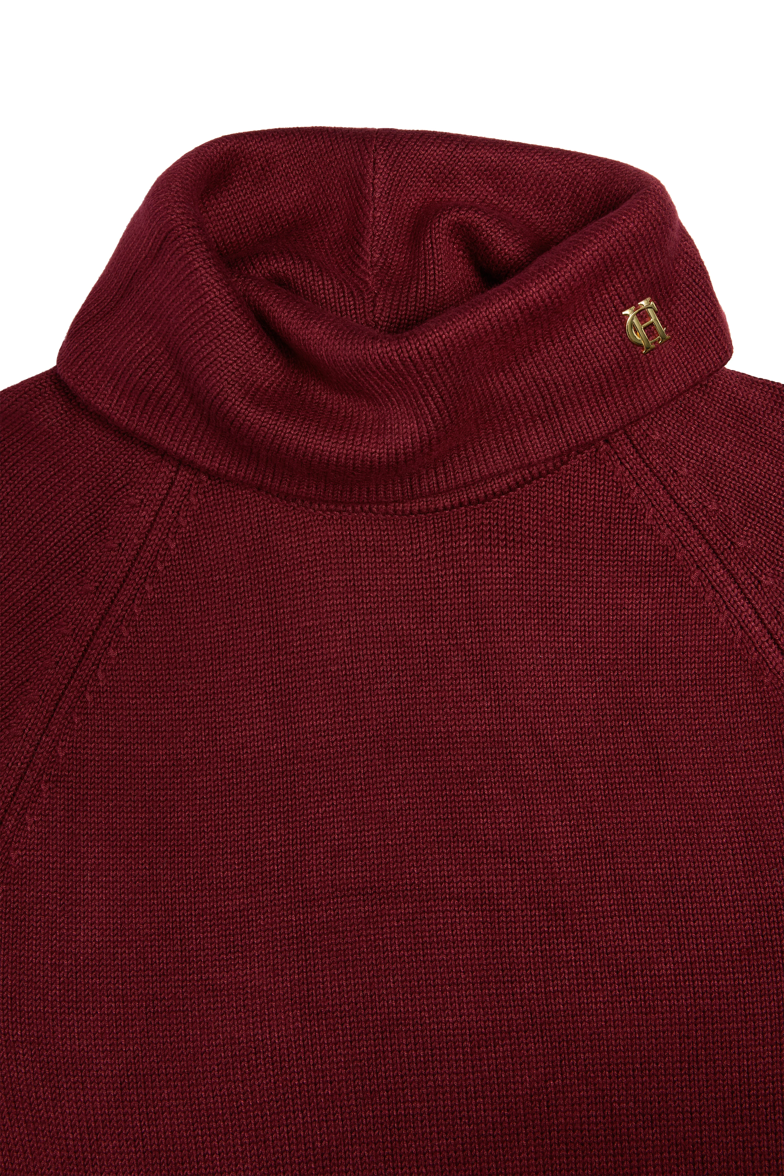 Chamonix Fit & Flare Dress (Wine) - Image 7