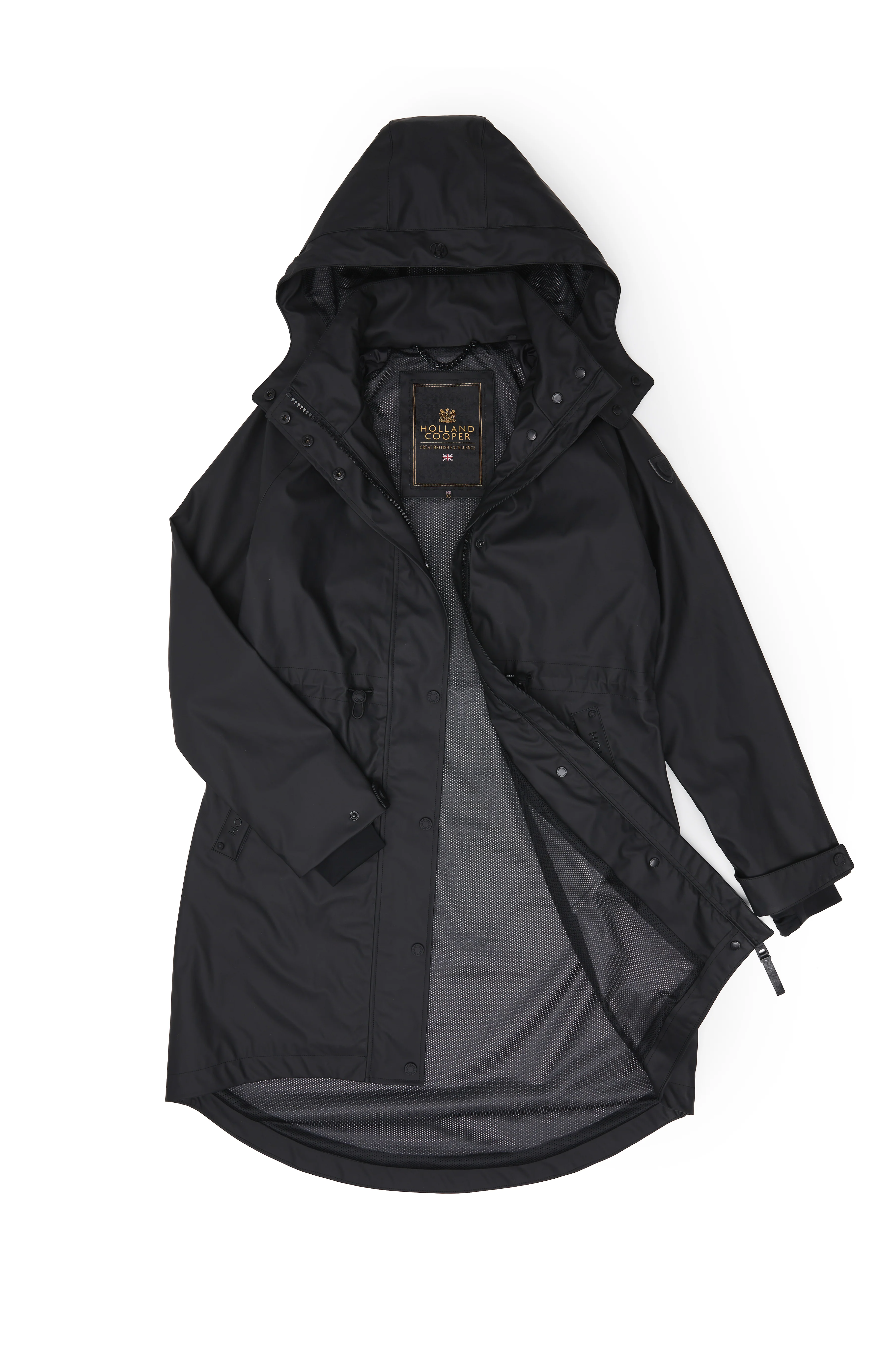 Chartwell Rain Parka (Black) - Image 4