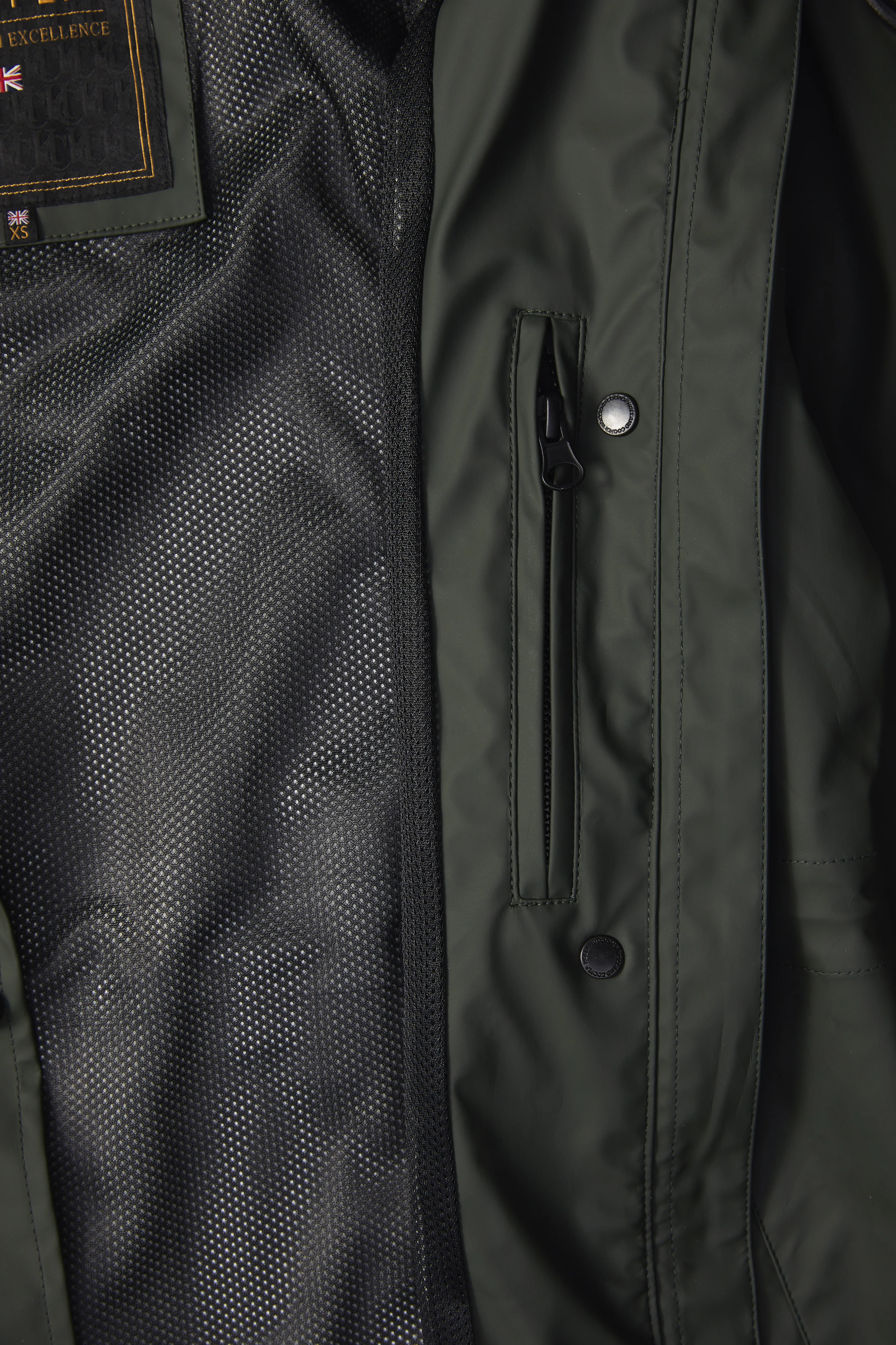 Chartwell Rain Parka (Evergreen) - Image 14