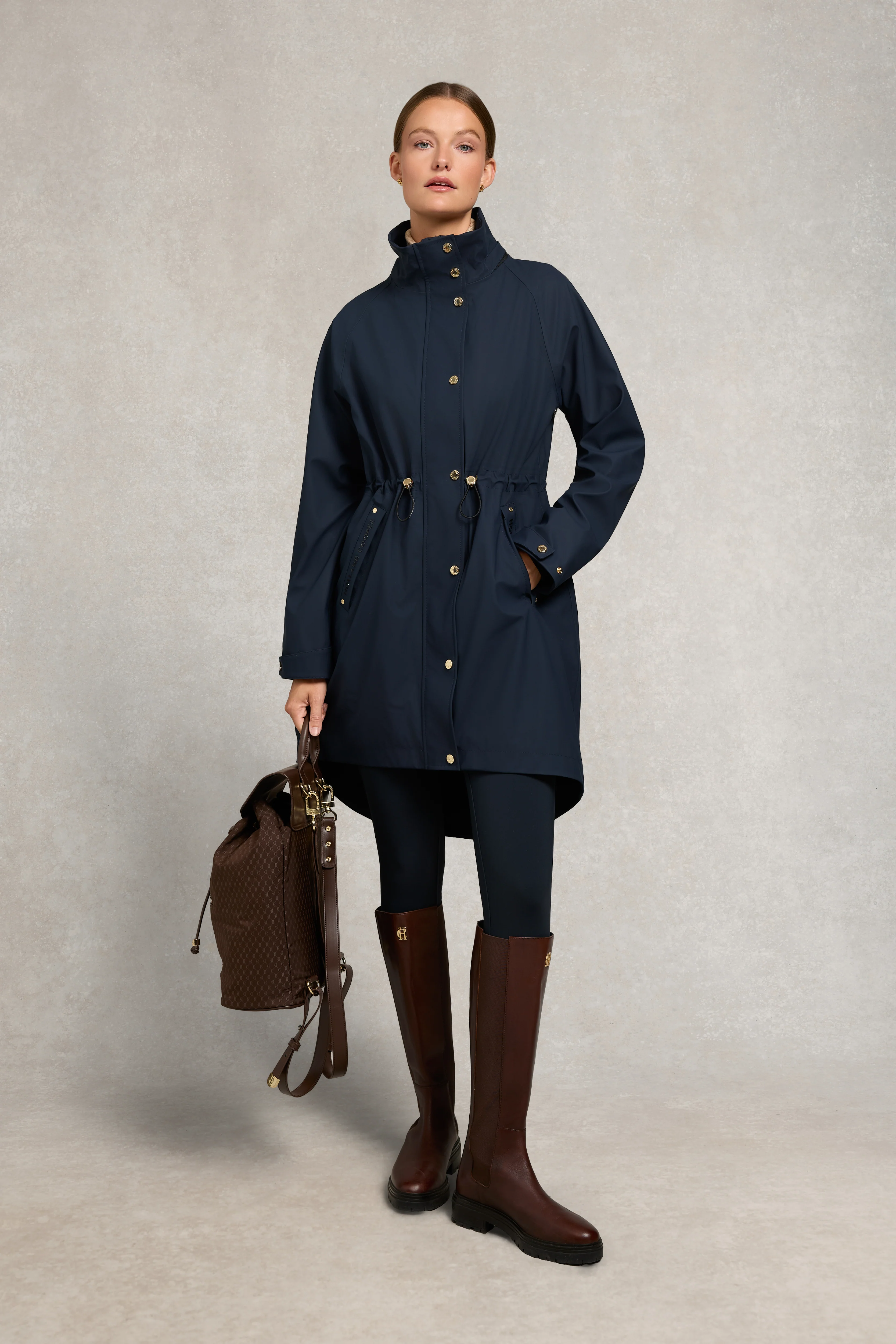 Chartwell Rain Parka (Ink Navy) - Image 3