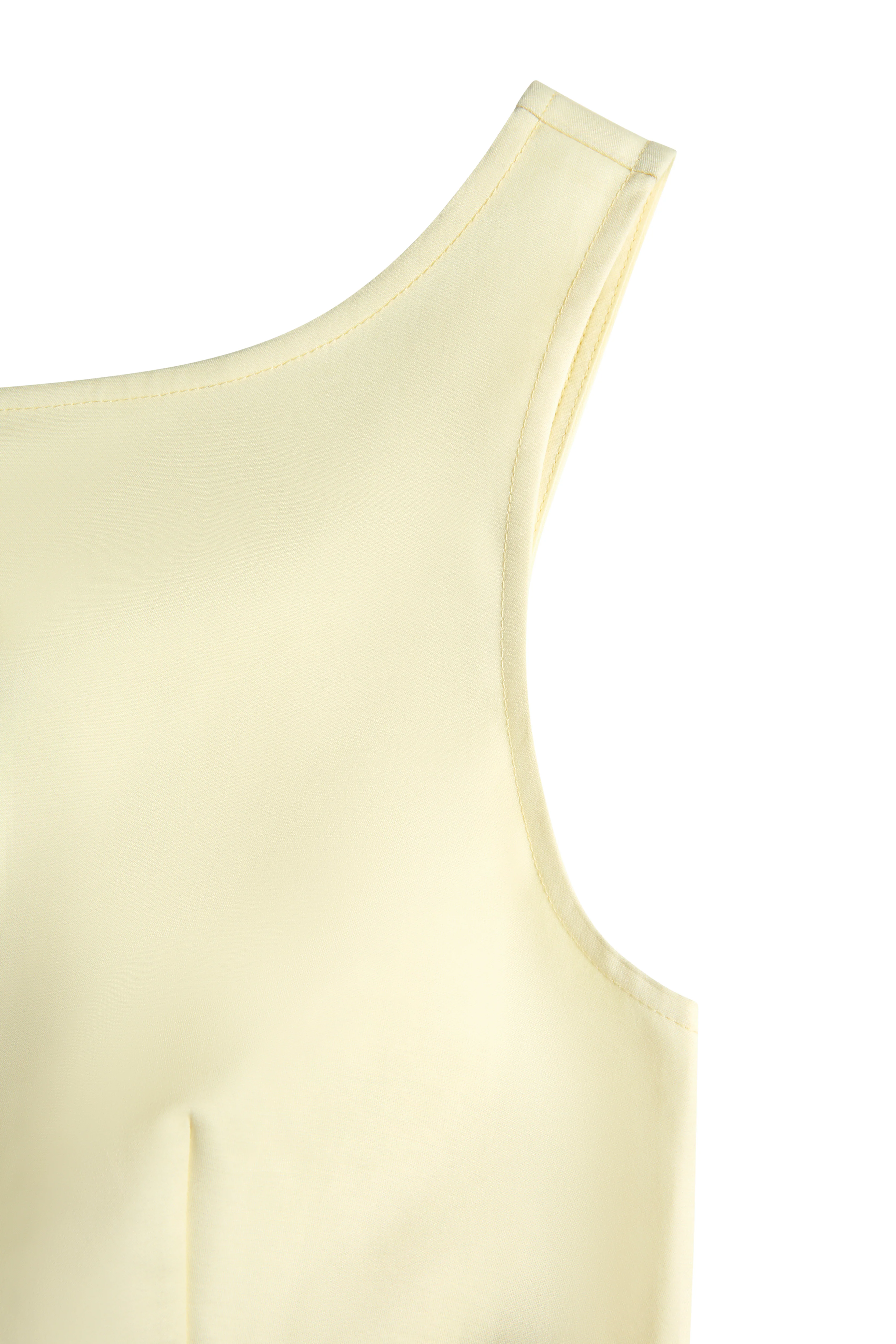 Chatsworth Woven Dress (Lemon) - Image 9