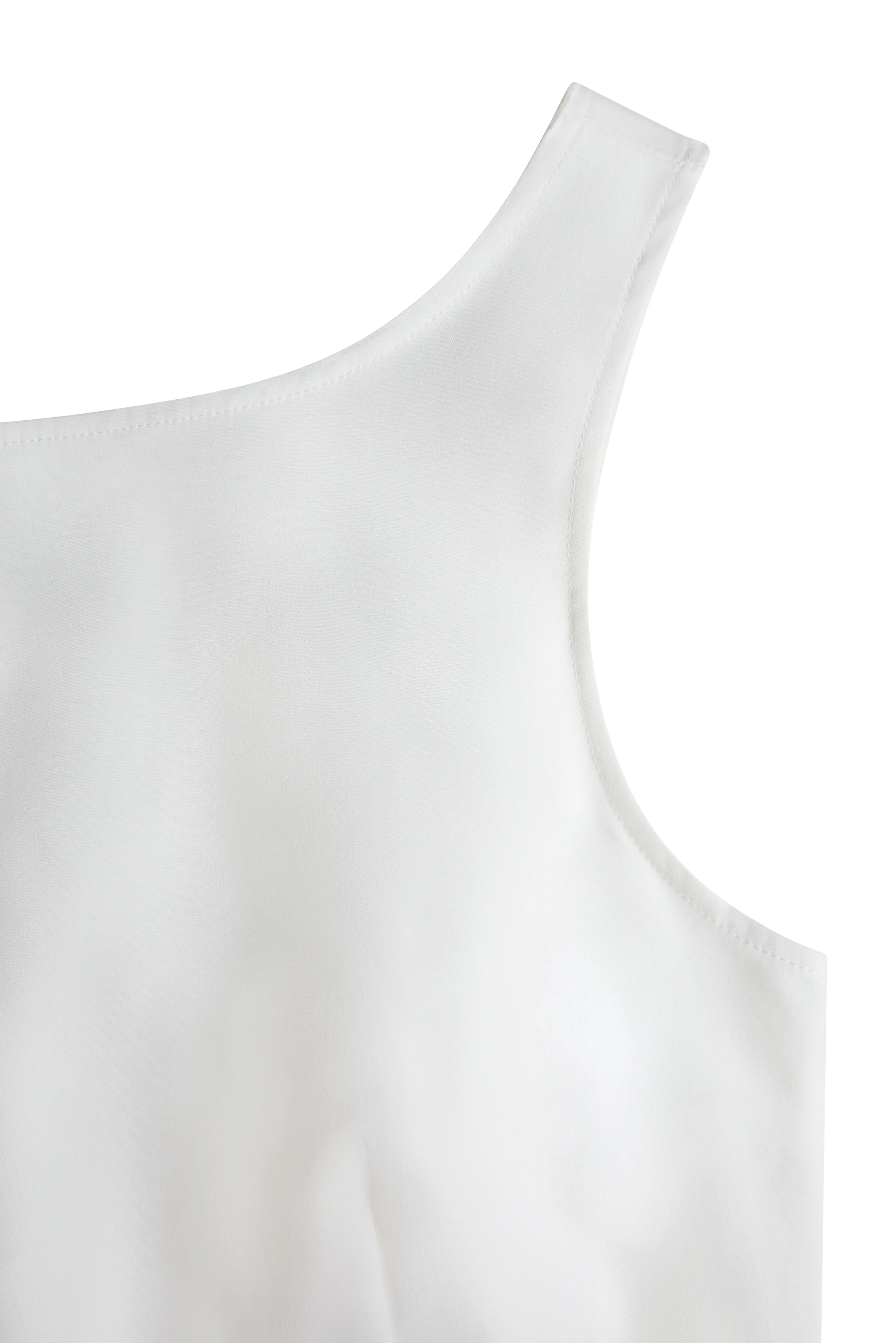 Chatsworth Woven Dress (White) - Image 9
