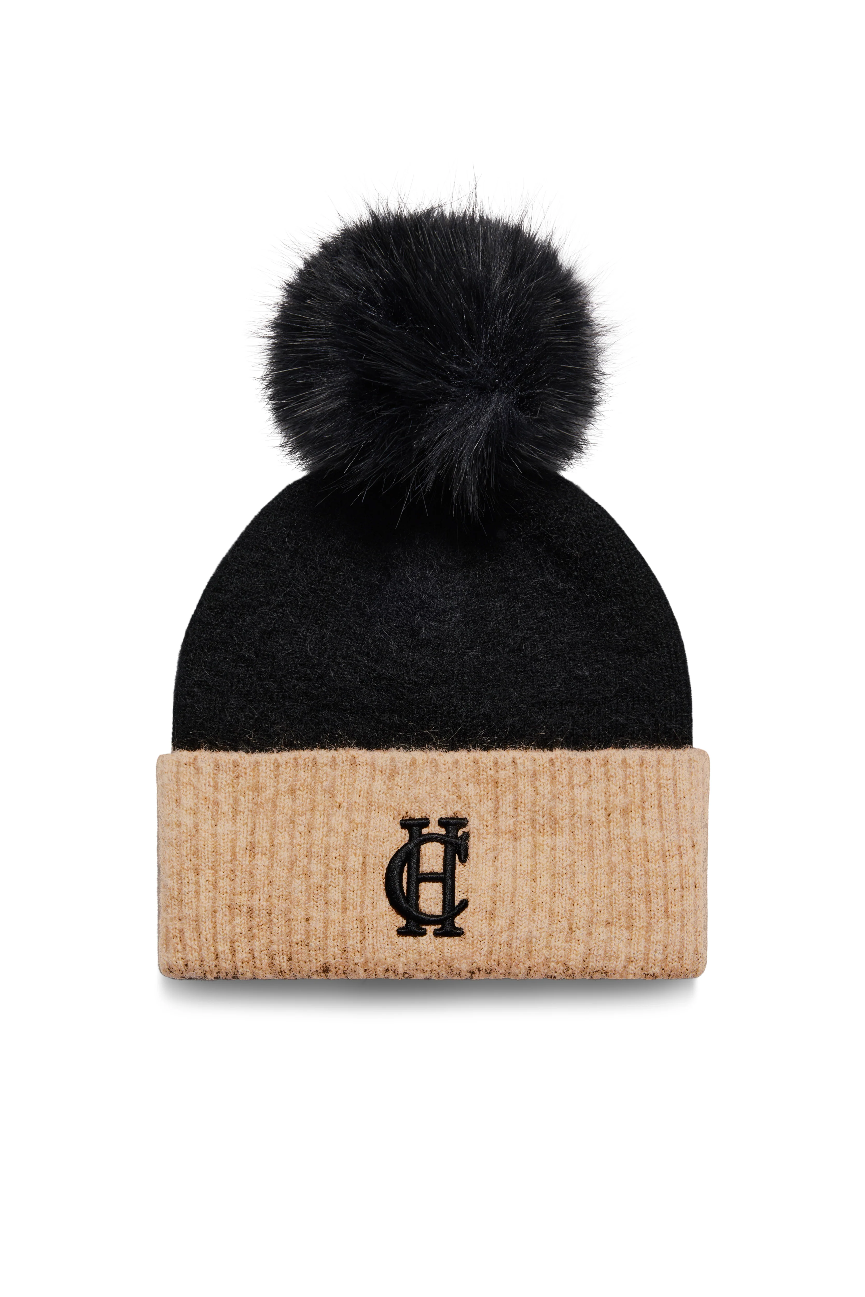 Chelsea Bobble Hat & Glove Set (Black) - Image 2