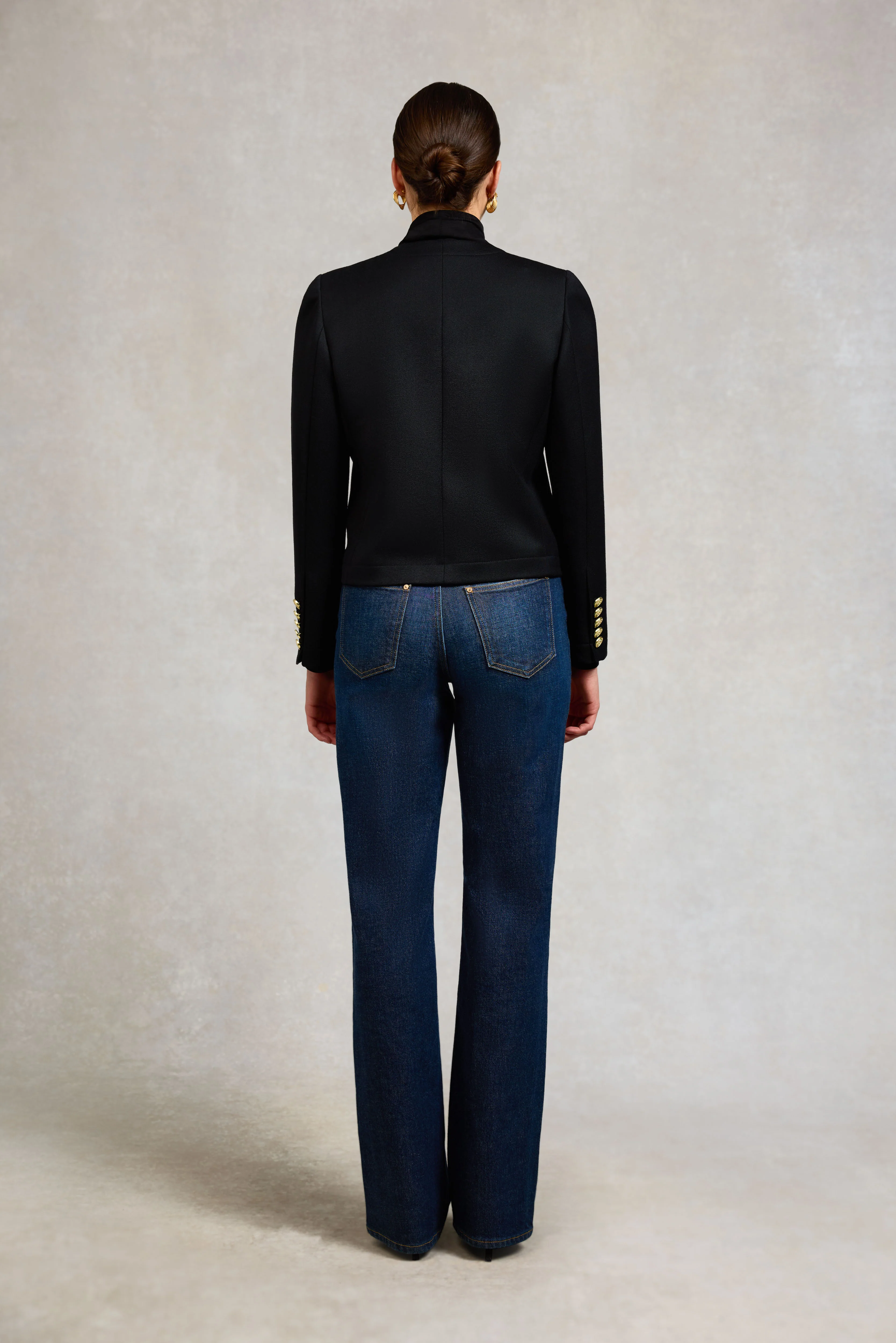 Chelsea Jacket (Black Twill) - Image 6