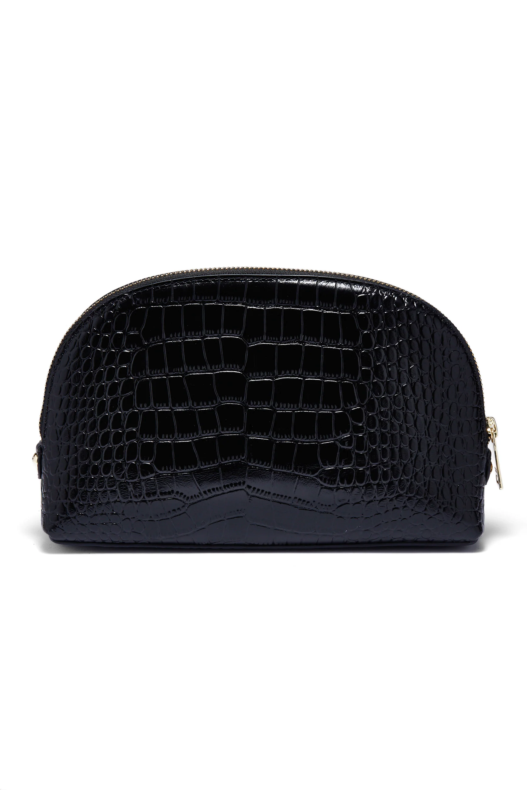 Chelsea Makeup Bag (Black Croc) - Image 4