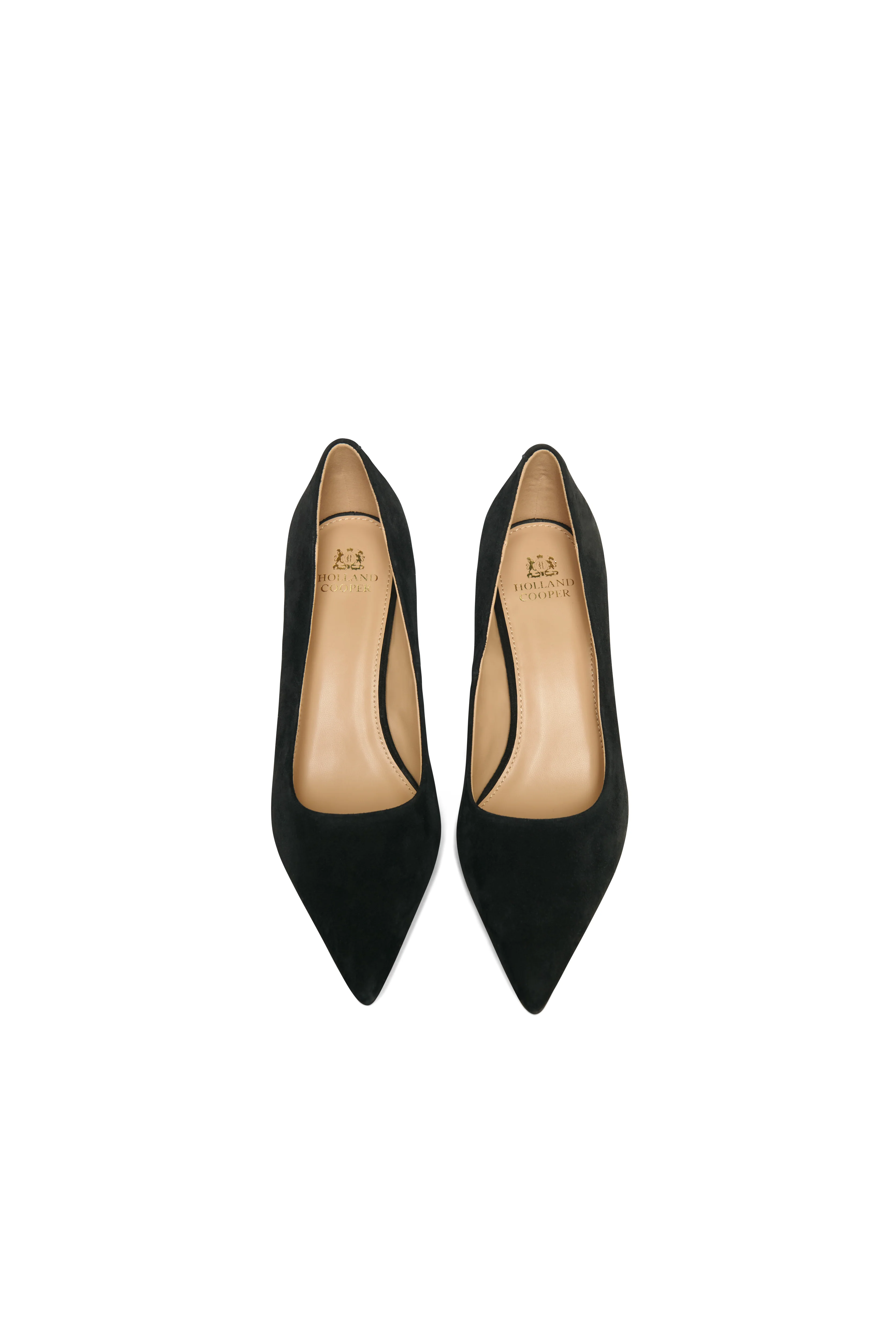 Wear All Day Chelsea Heel (Black Suede) - Image 3