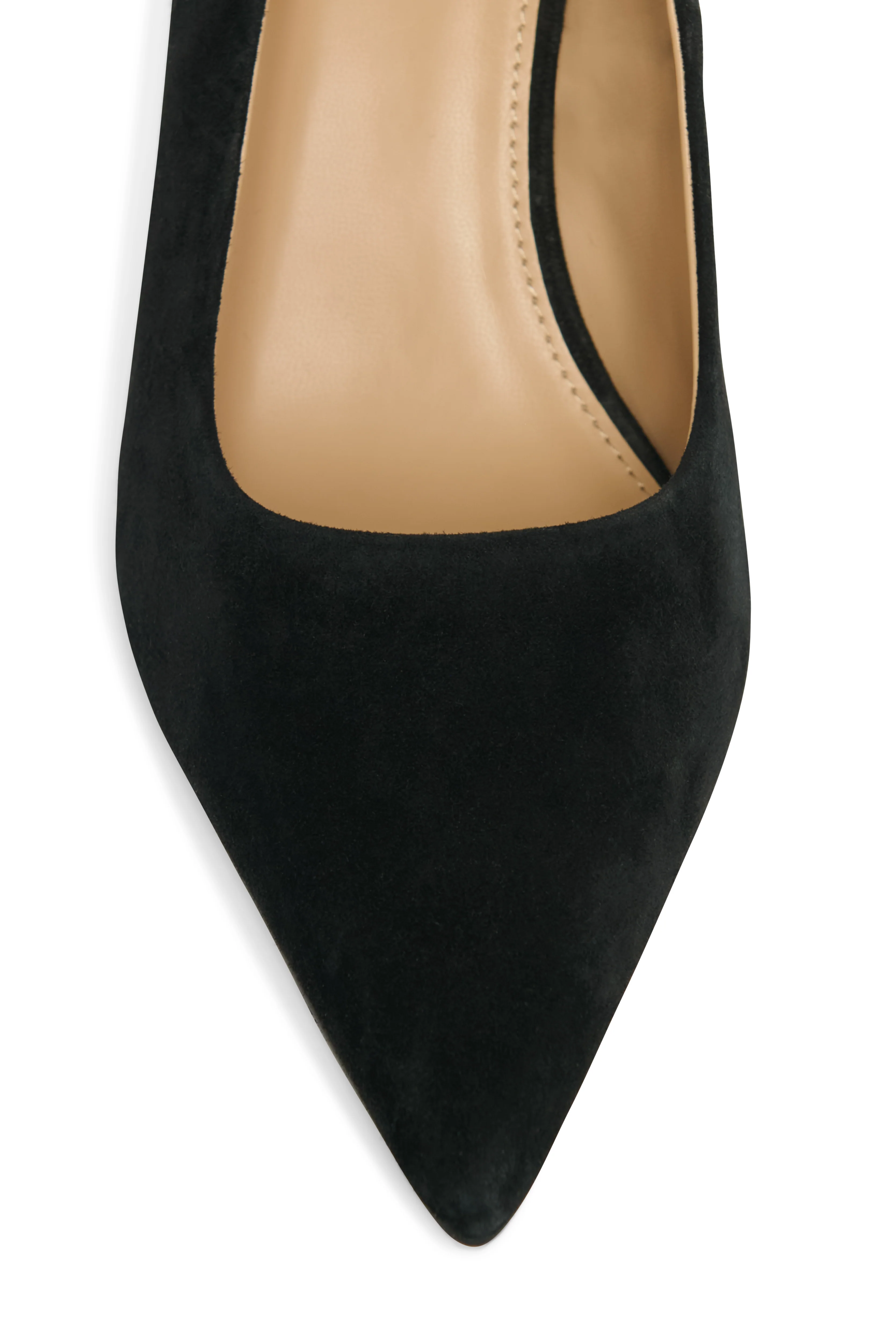 Wear All Day Chelsea Heel (Black Suede) - Image 5