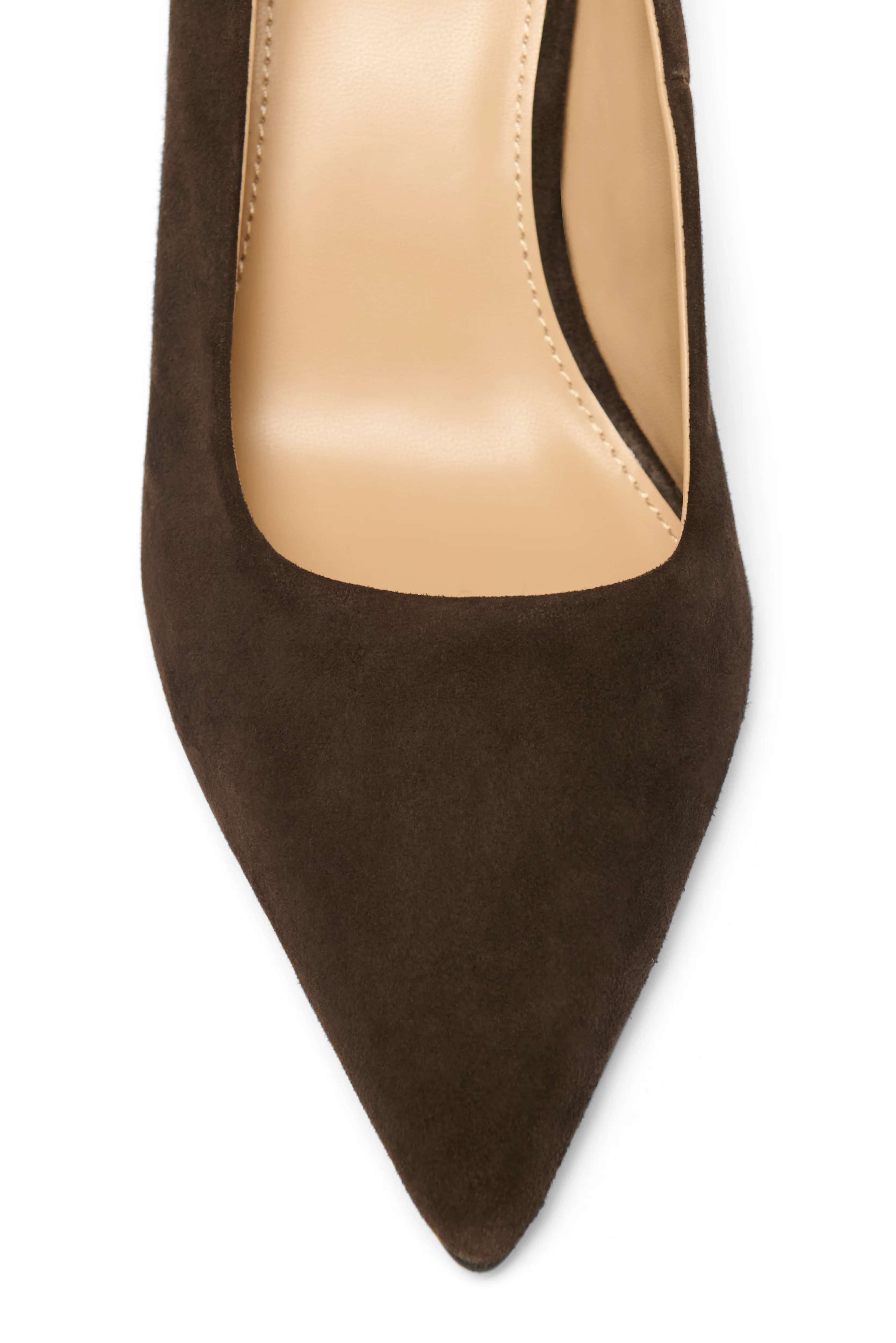 Wear All Day Chelsea Heel (Chocolate Suede) - Image 4