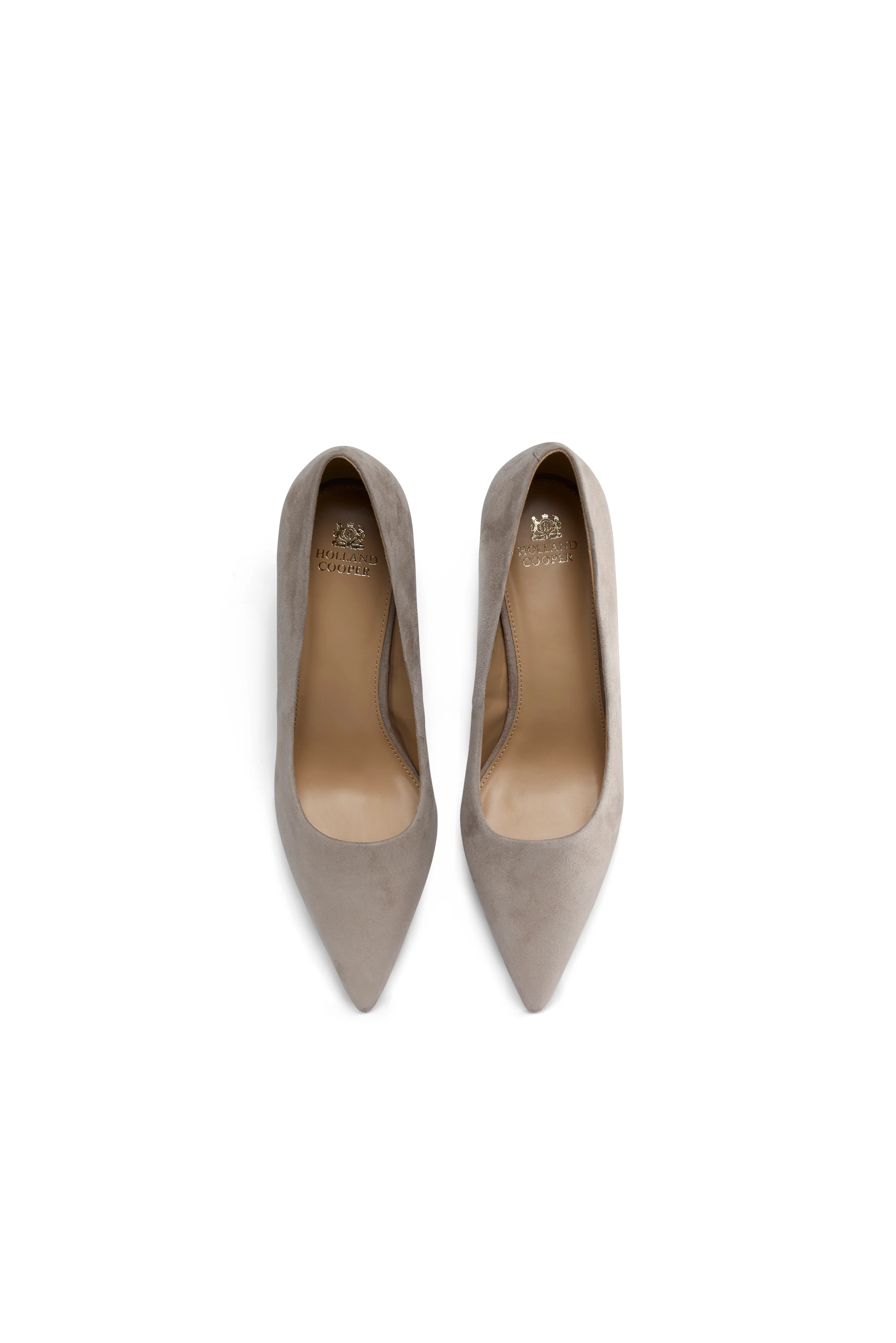 Wear All Day Chelsea Heel (Taupe Suede) - Image 3