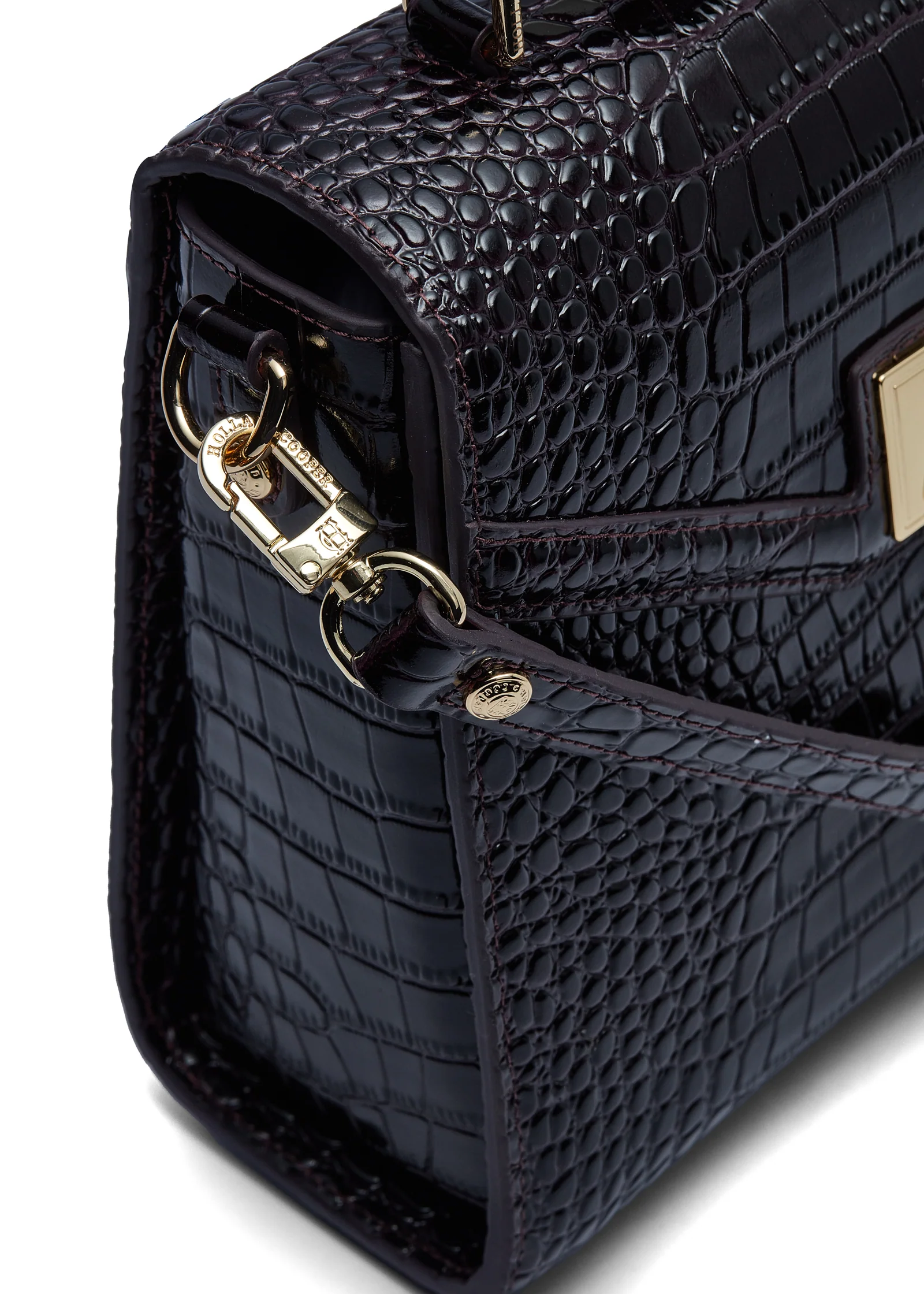 Cheltenham Bag (Blackberry Croc) - Image 8