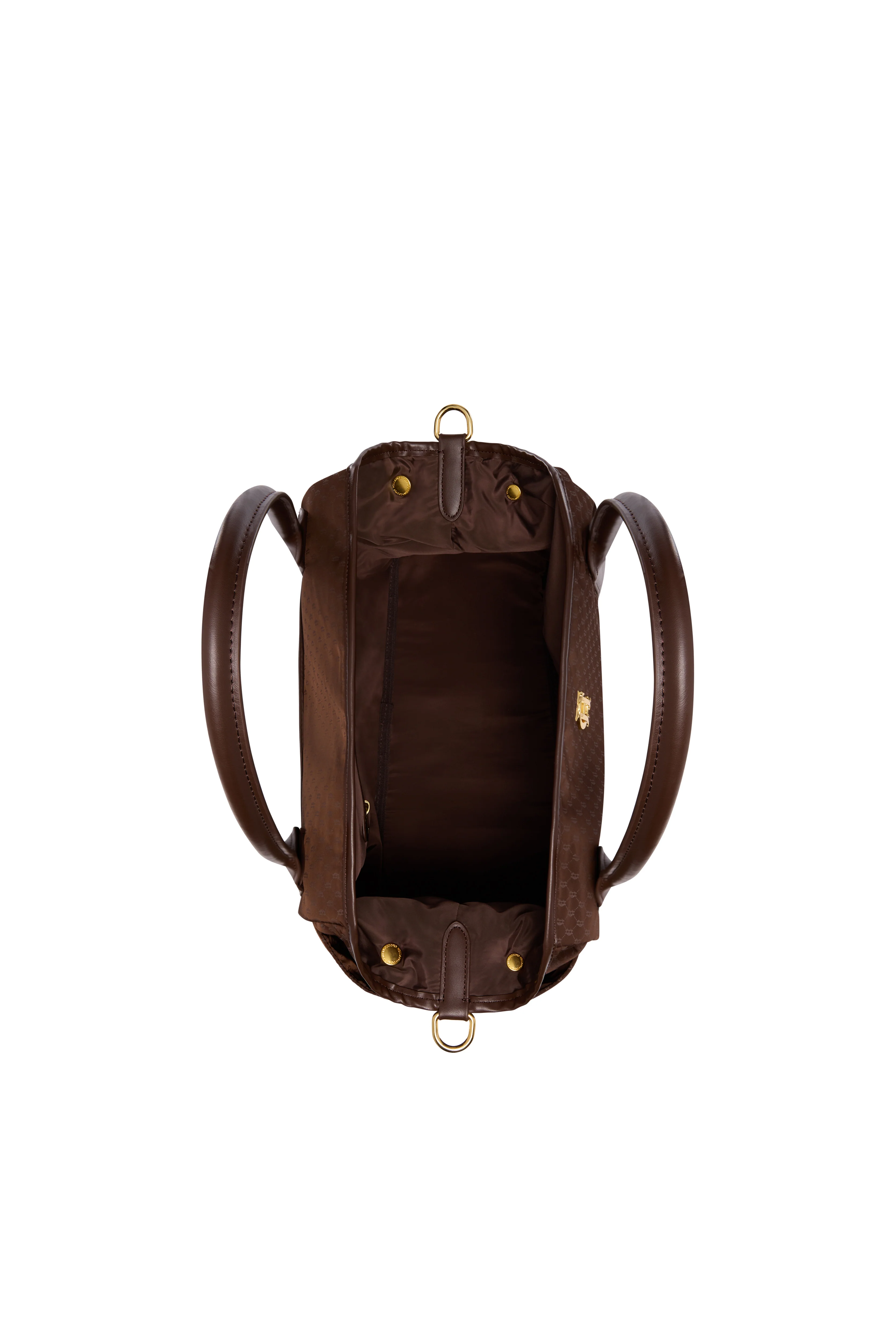 Cheltenham Tote Bag (Chocolate Monogram) - Image 5