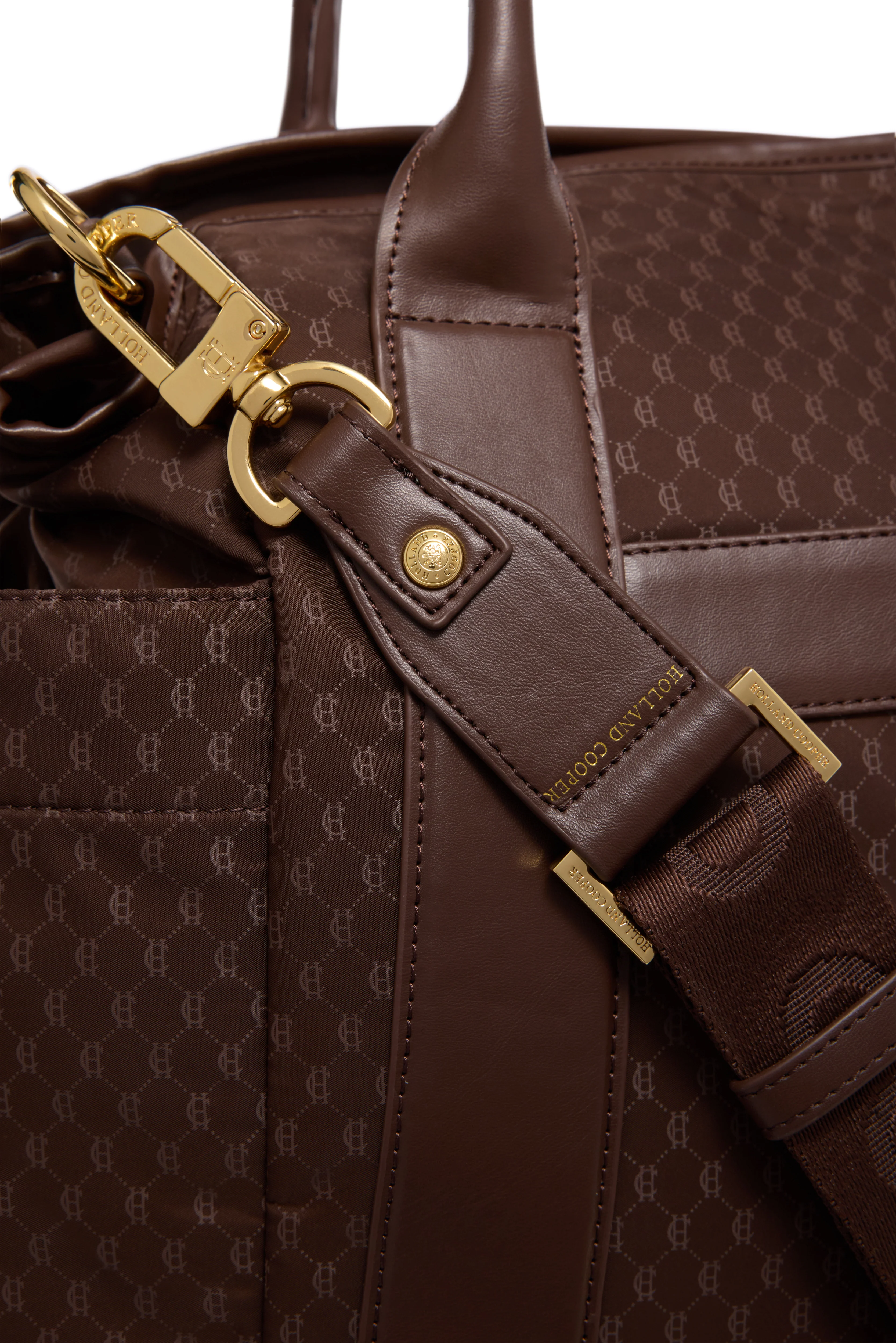 Cheltenham Tote Bag (Chocolate Monogram) - Image 7