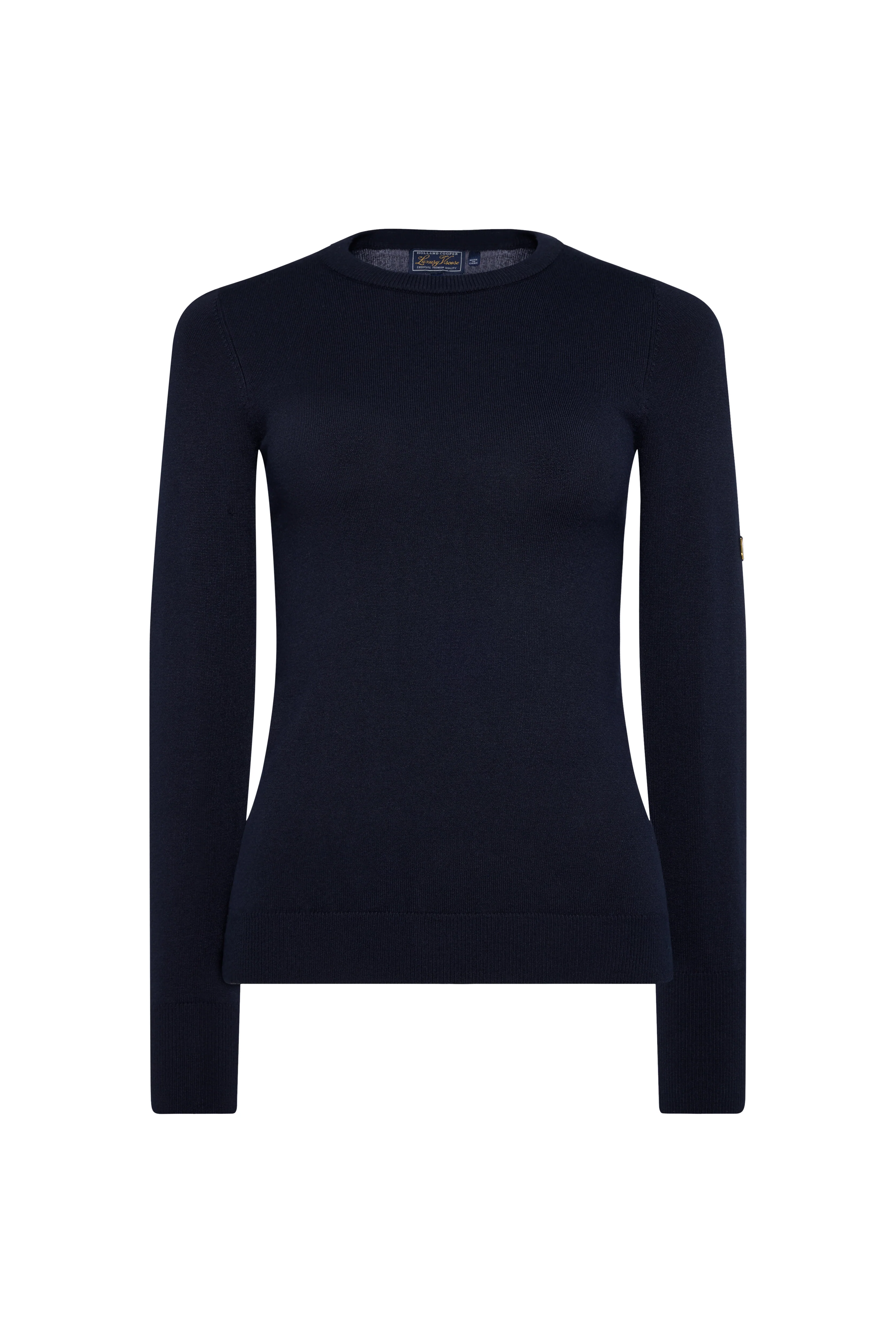 Chiltern Crew Neck Knit (Ink Navy) - Image 4