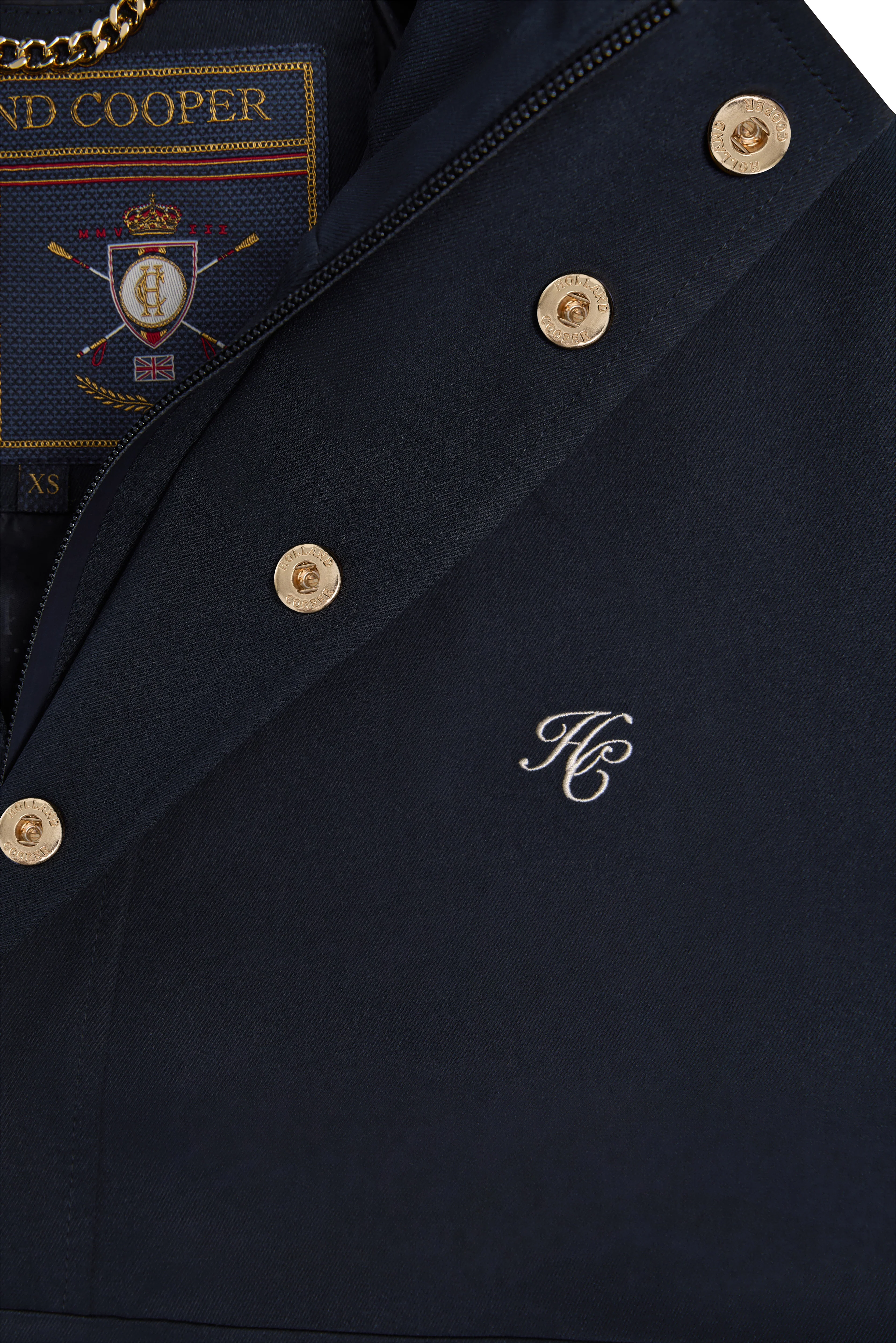 Chiltern Waterproof Quarter Zip Jacket (Ink Navy) - Image 10
