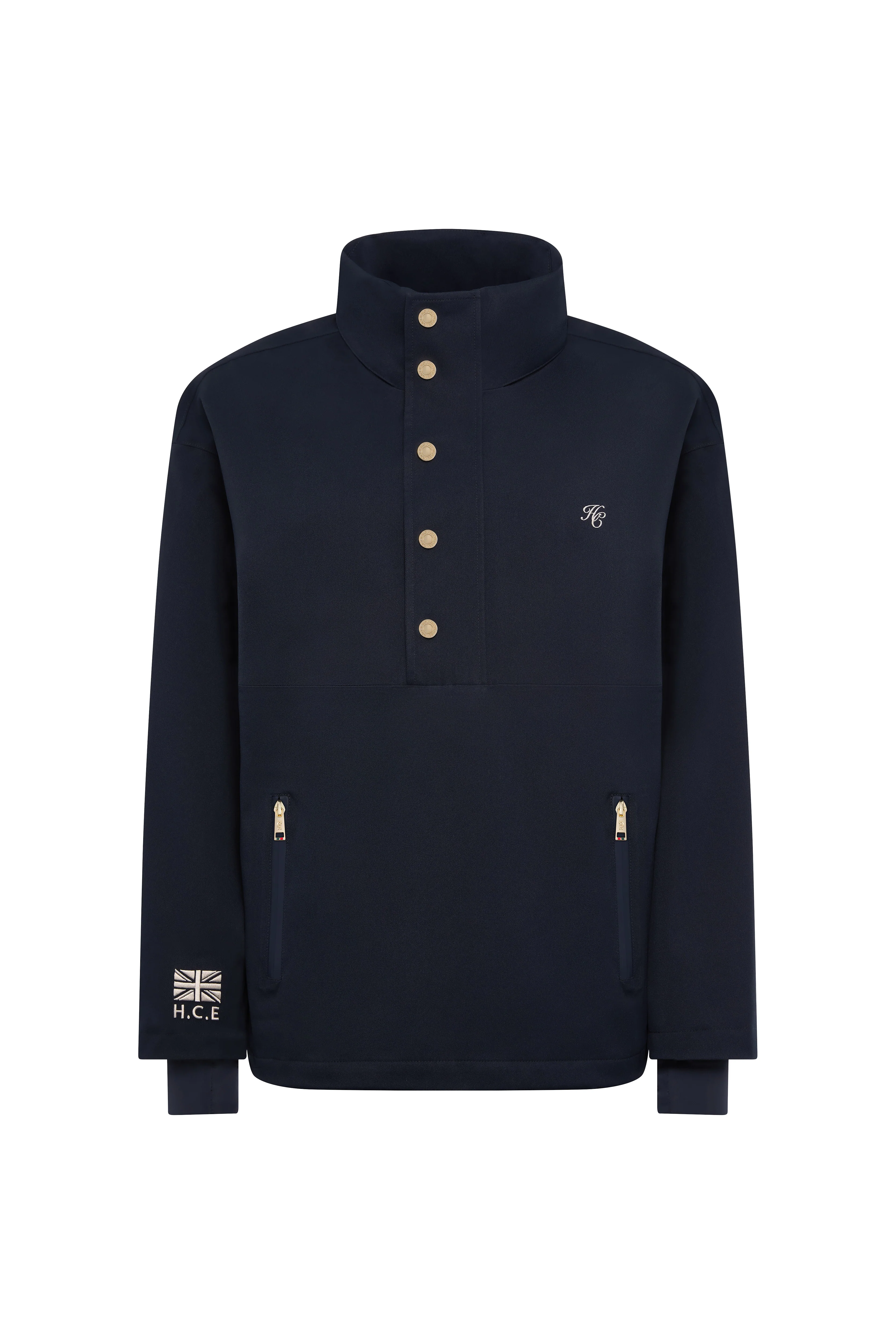 Chiltern Waterproof Quarter Zip Jacket (Ink Navy) - Image 4