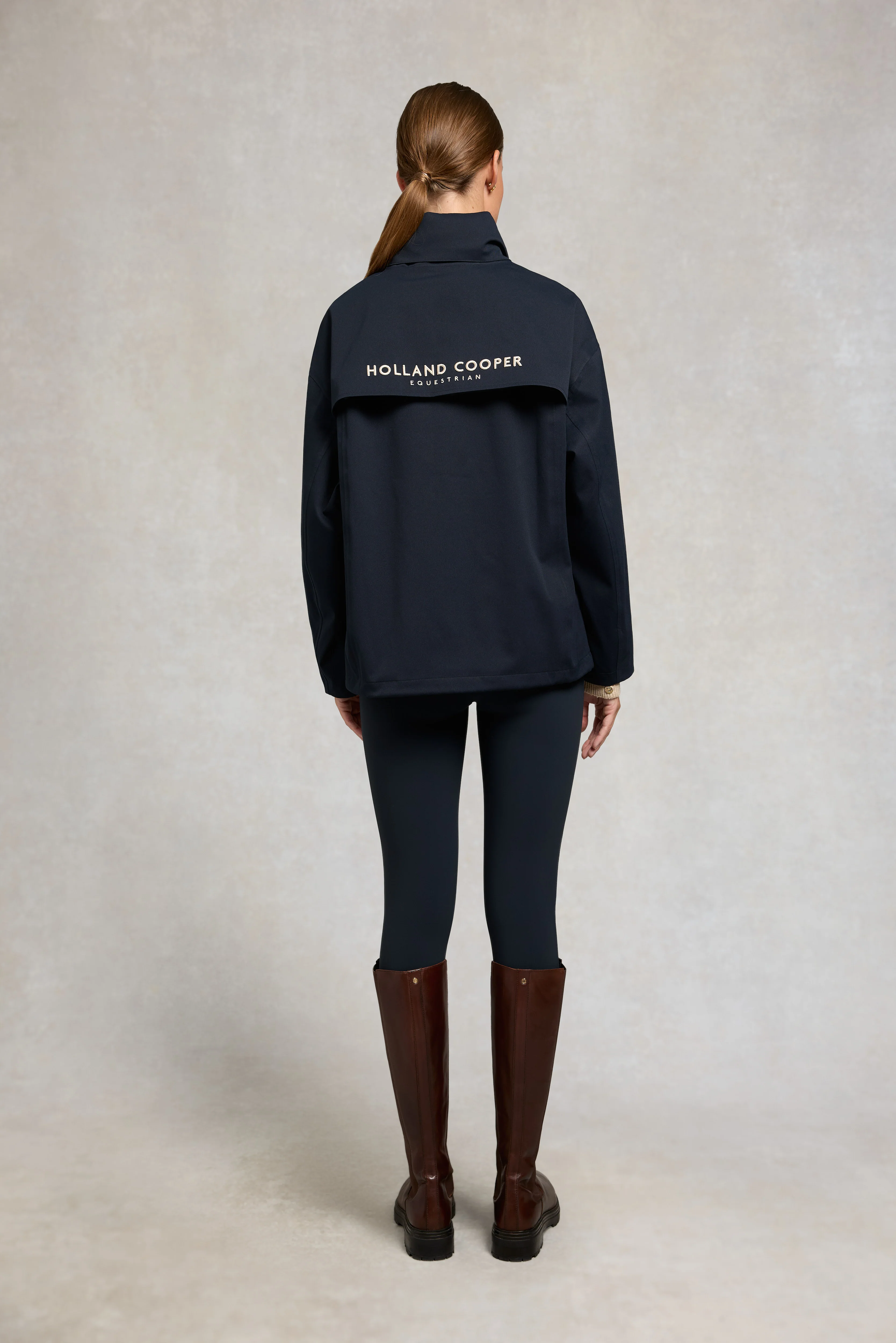 Chiltern Waterproof Quarter Zip Jacket (Ink Navy) - Image 5