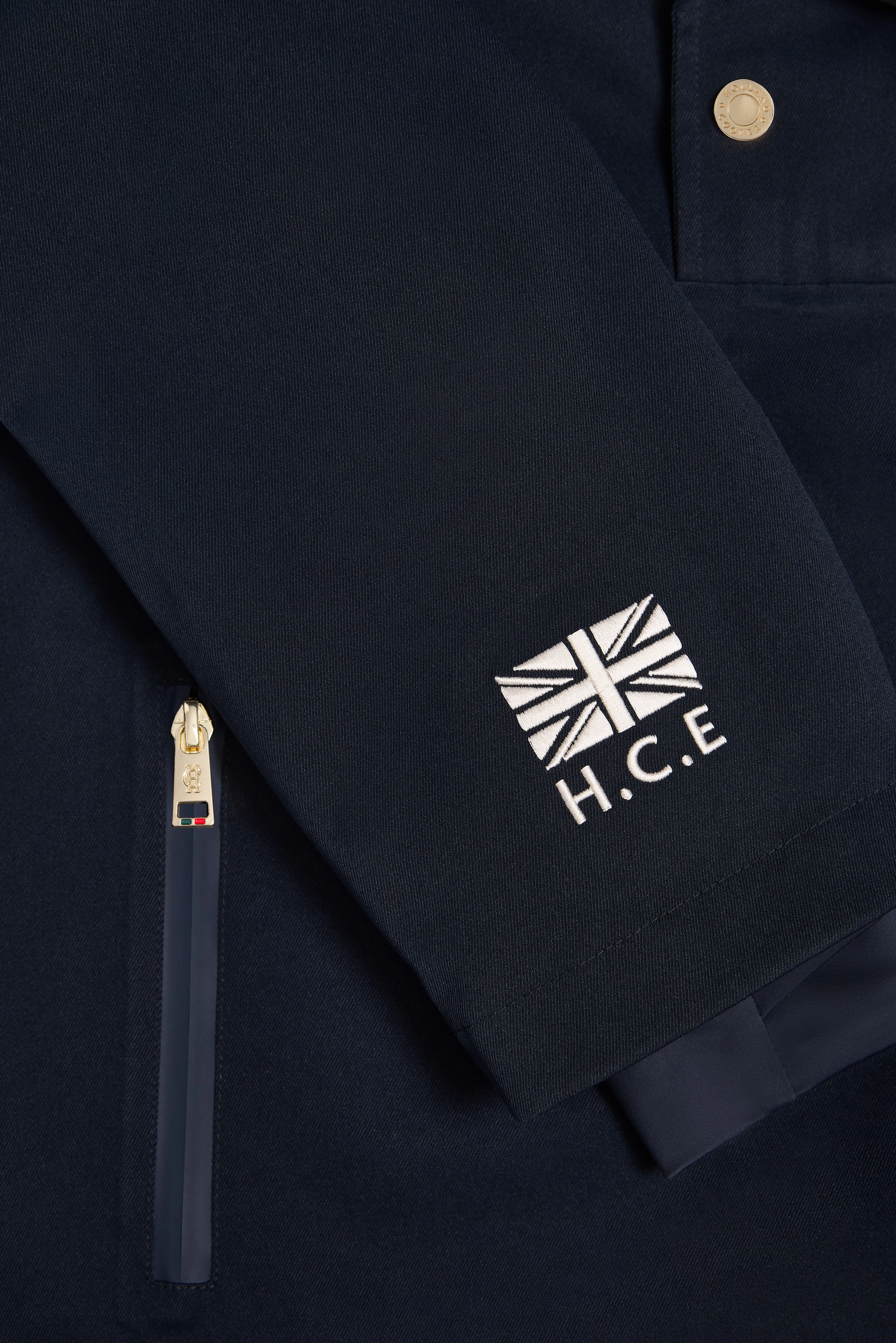 Chiltern Waterproof Quarter Zip Jacket (Ink Navy) - Image 8