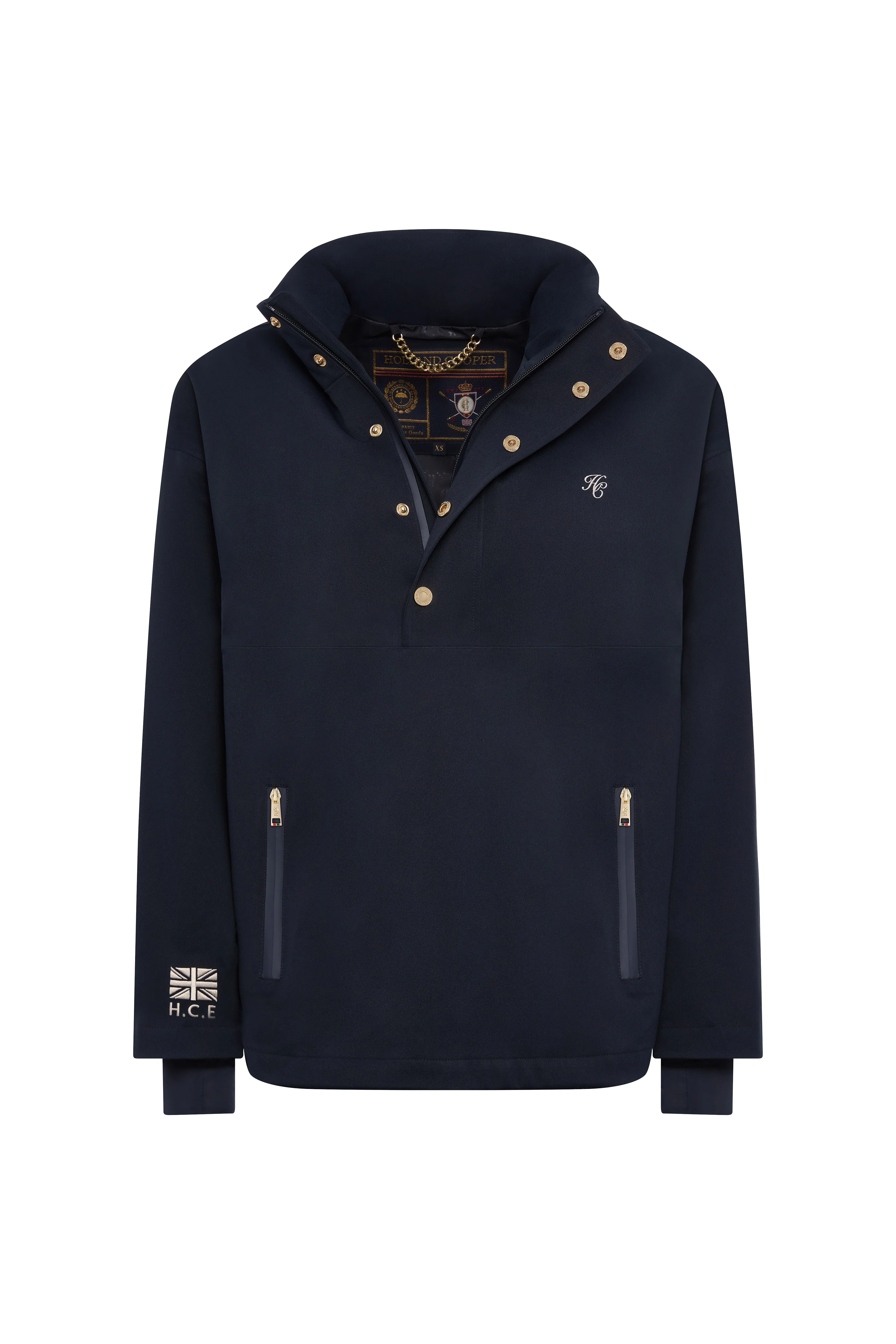 Chiltern Waterproof Quarter Zip Jacket (Ink Navy) - Image 9