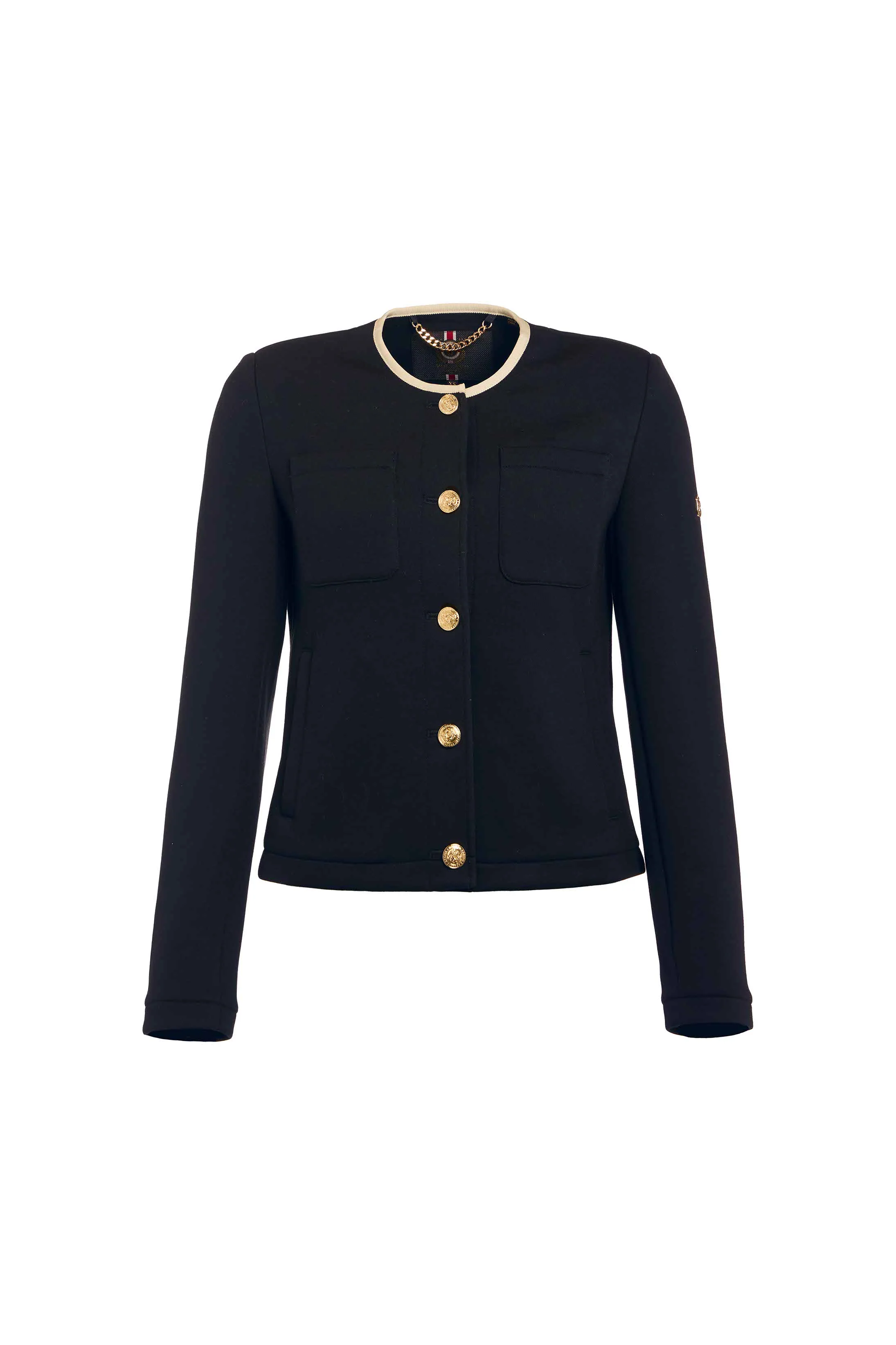 Chloe Jersey Jacket (Ink Navy) - Image 4