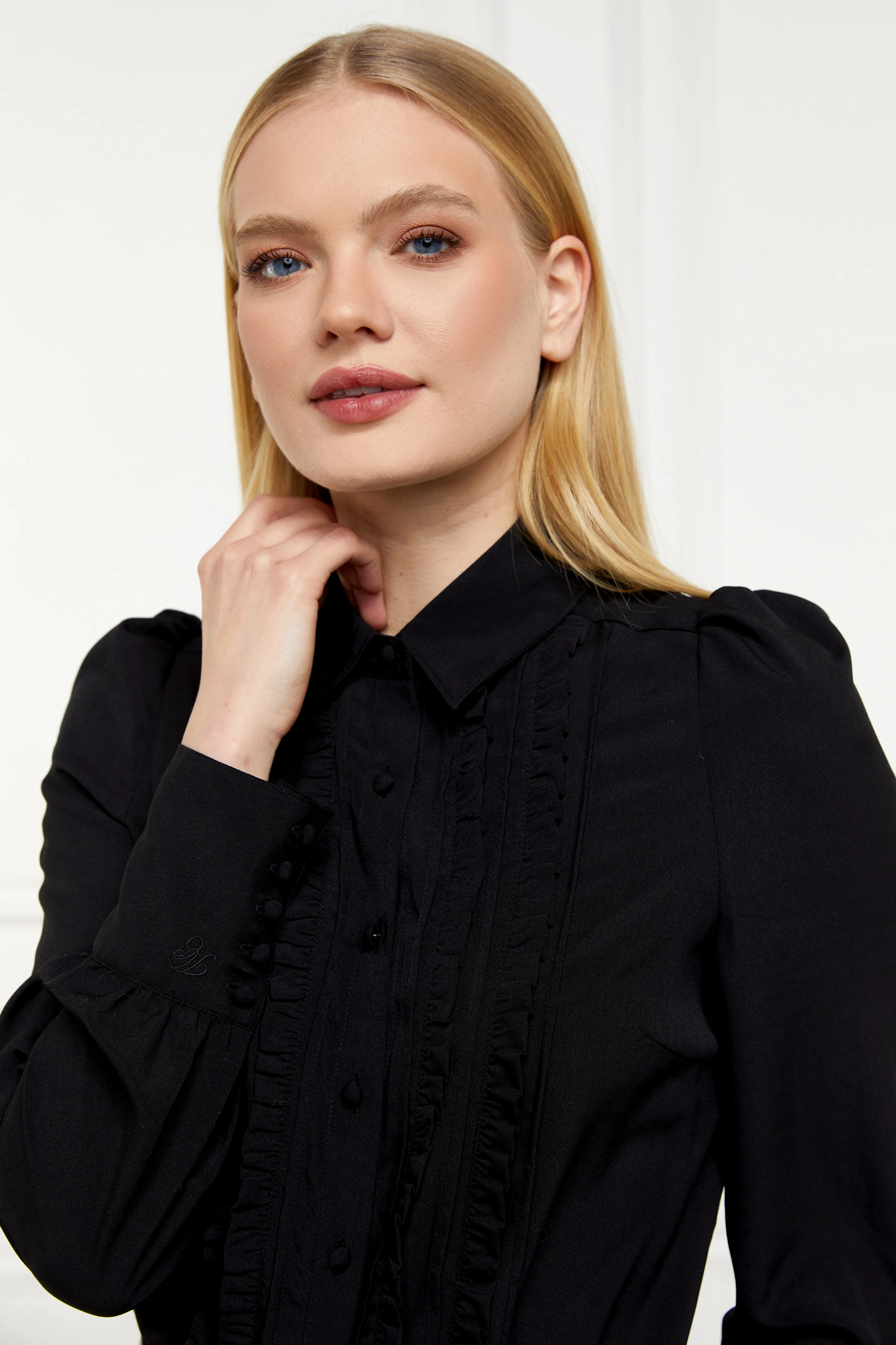 Clarissa Shirt (Black) - Image 7