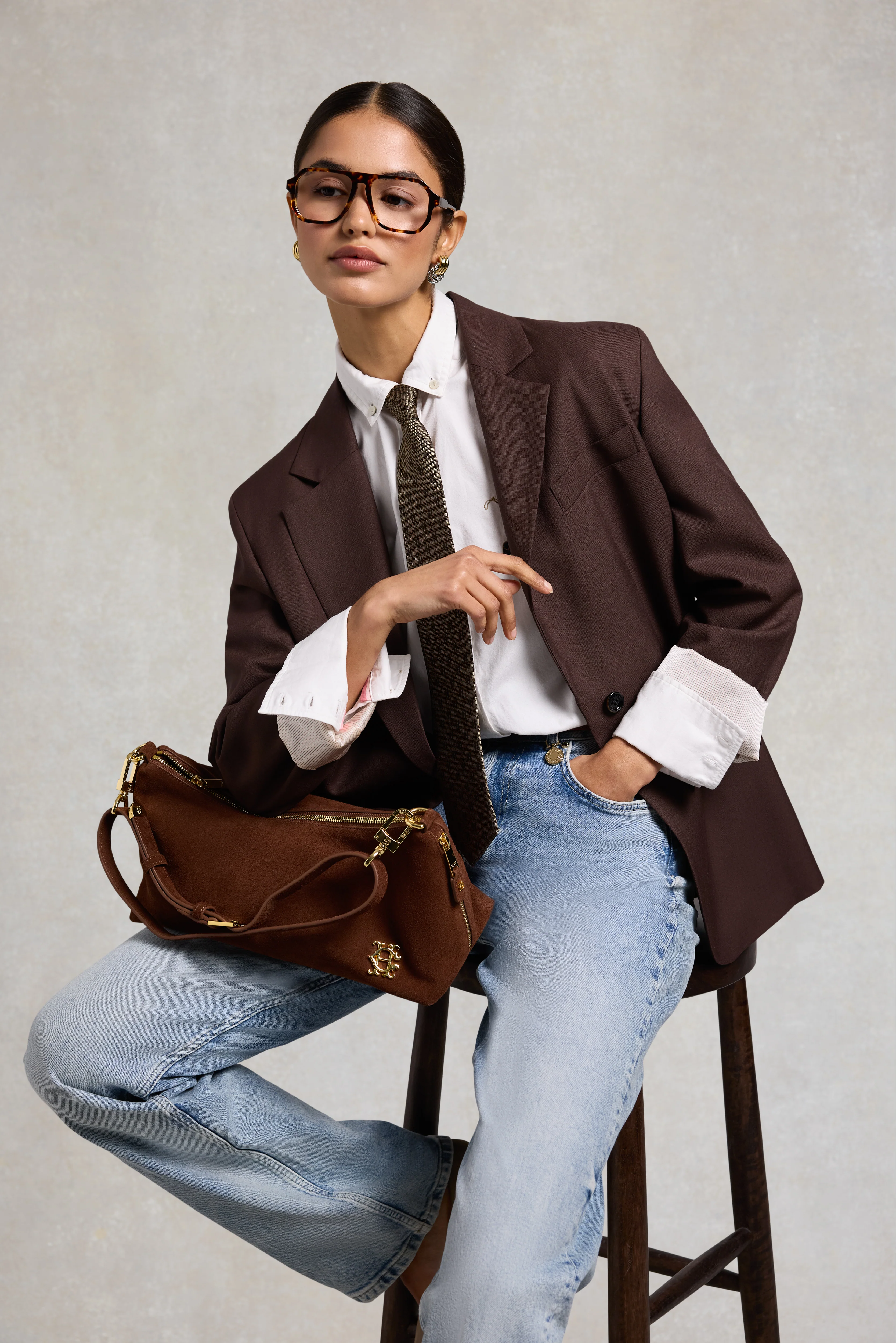 Classic Button Down Shirt (White) - Image 3