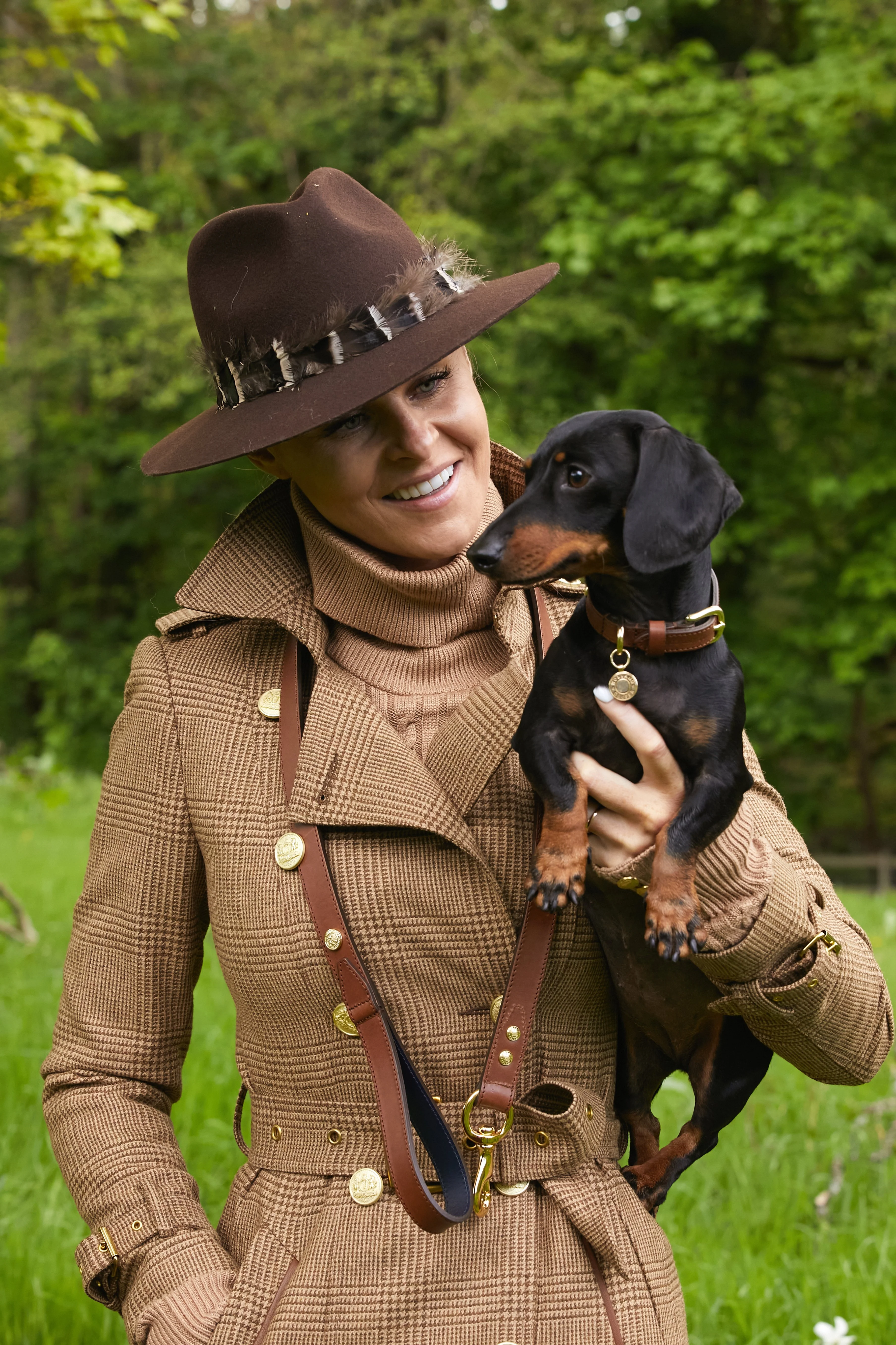 Classic Dog Lead (Chestnut) - Image 3