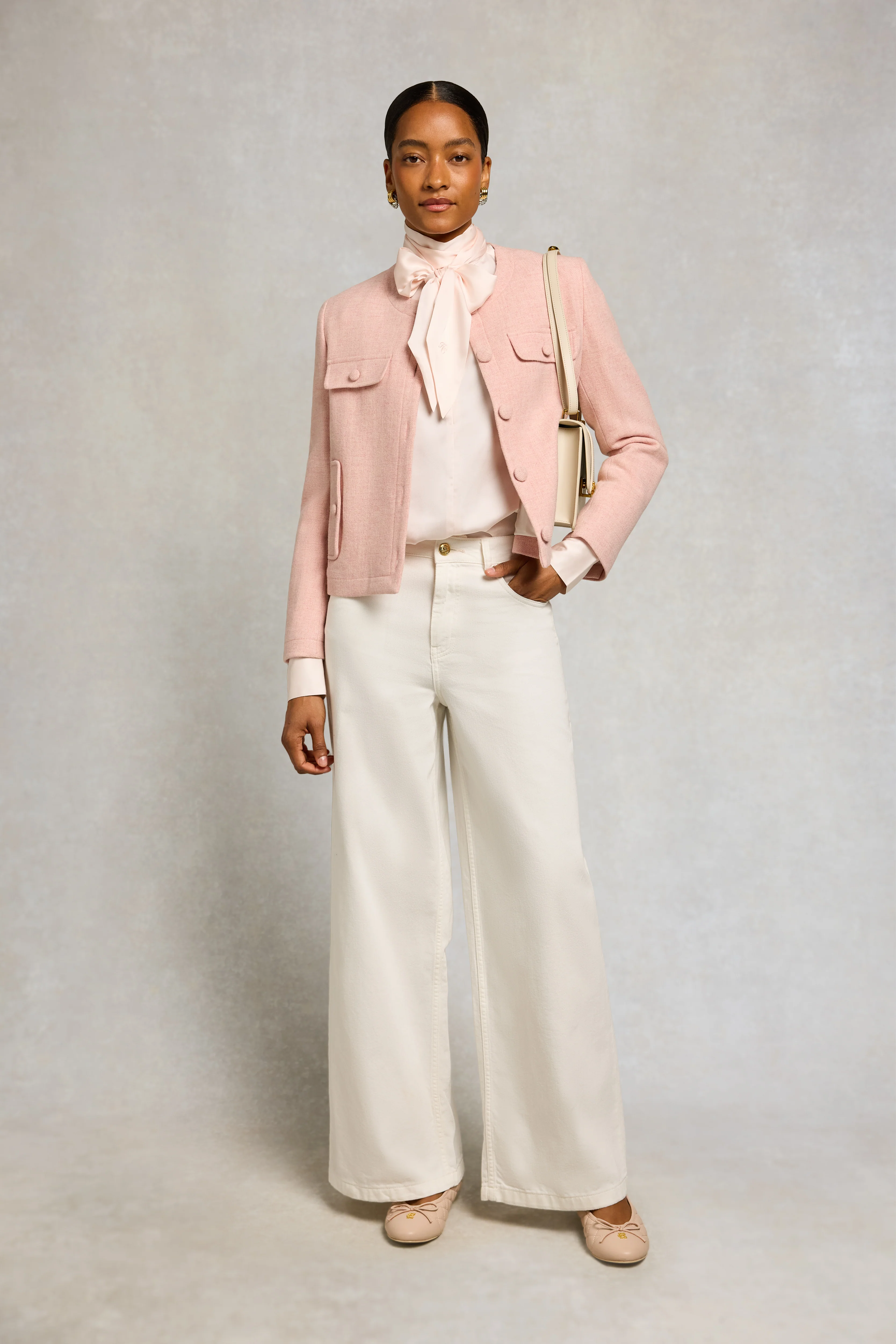 Classic Palazzo Jean (White) - Image 2