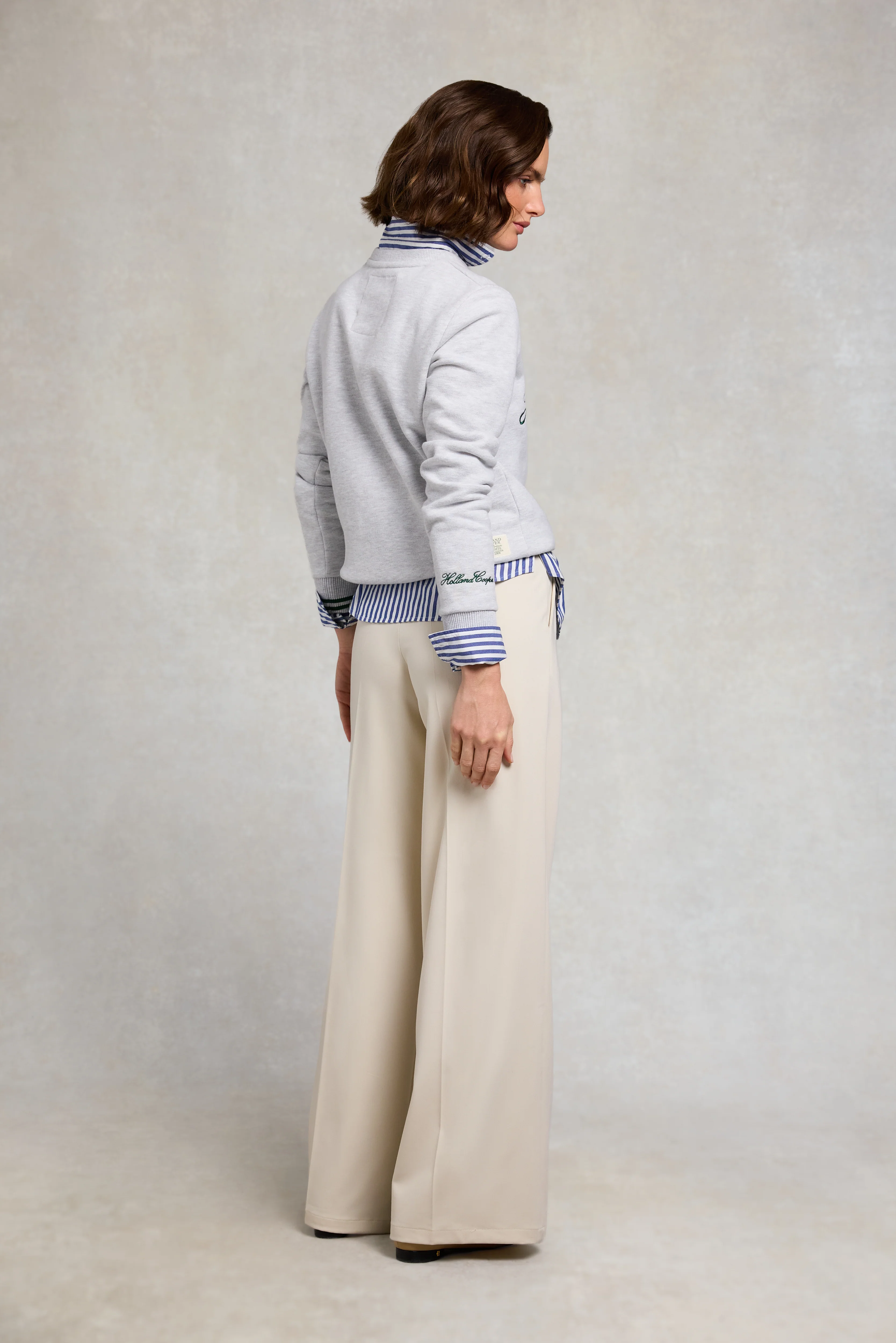 Collegiate Crew Neck Sweat (Ice Marl) - Image 5