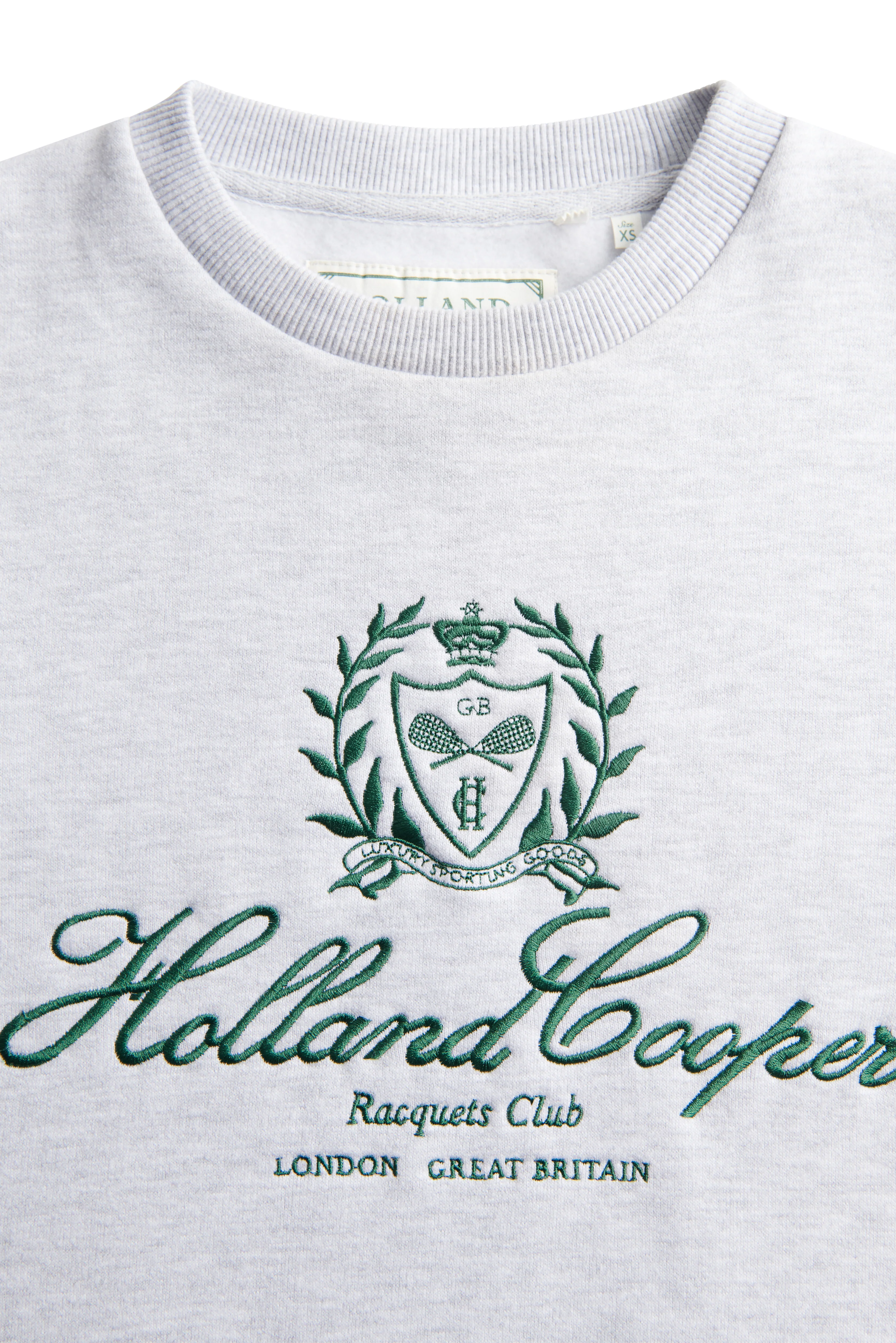 Collegiate Crew Neck Sweat (Ice Marl) - Image 7