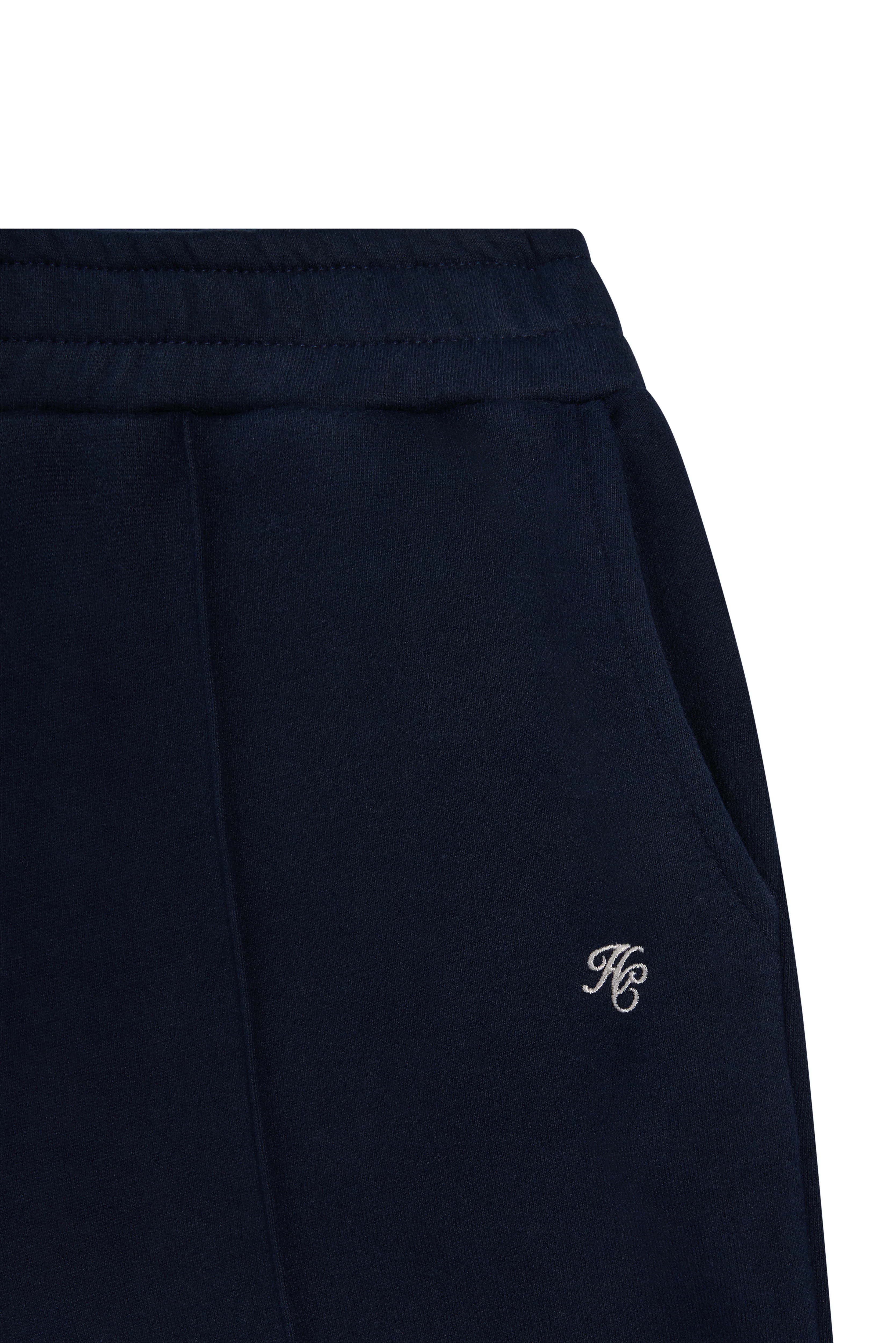 Collegiate Wide Leg Jogger (Ink Navy) - Image 10