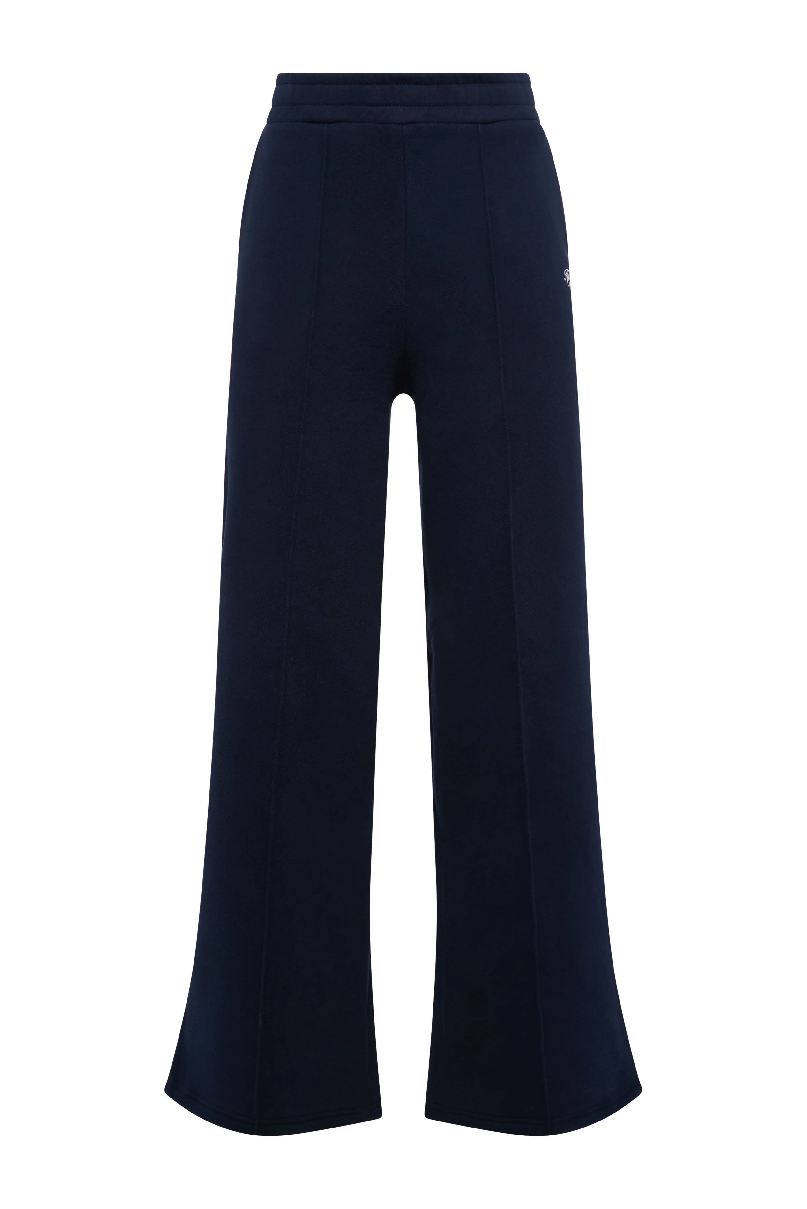 Collegiate Wide Leg Jogger (Ink Navy) - Image 4