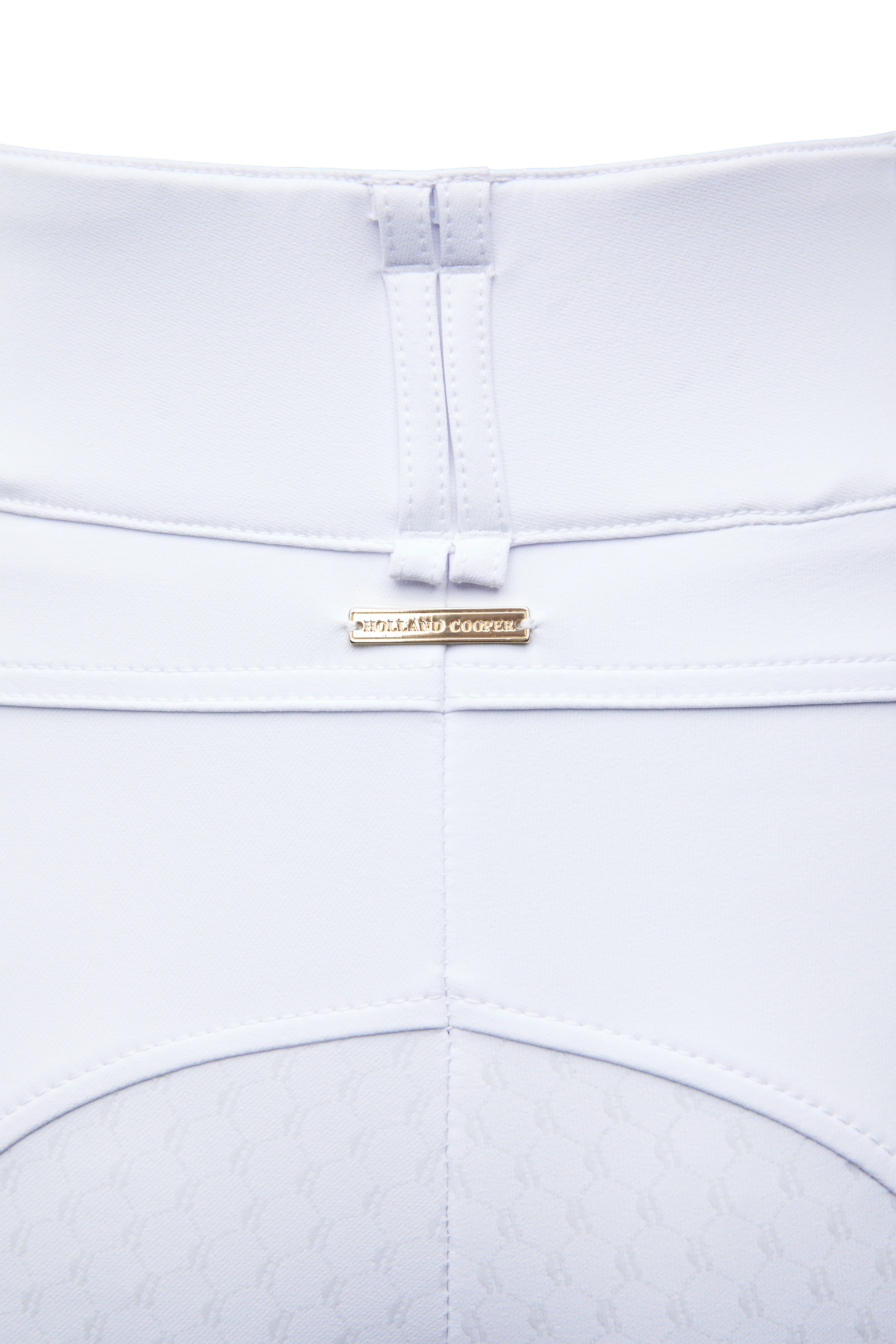 Full Seat Competition Breeches (Optic White) - Image 12