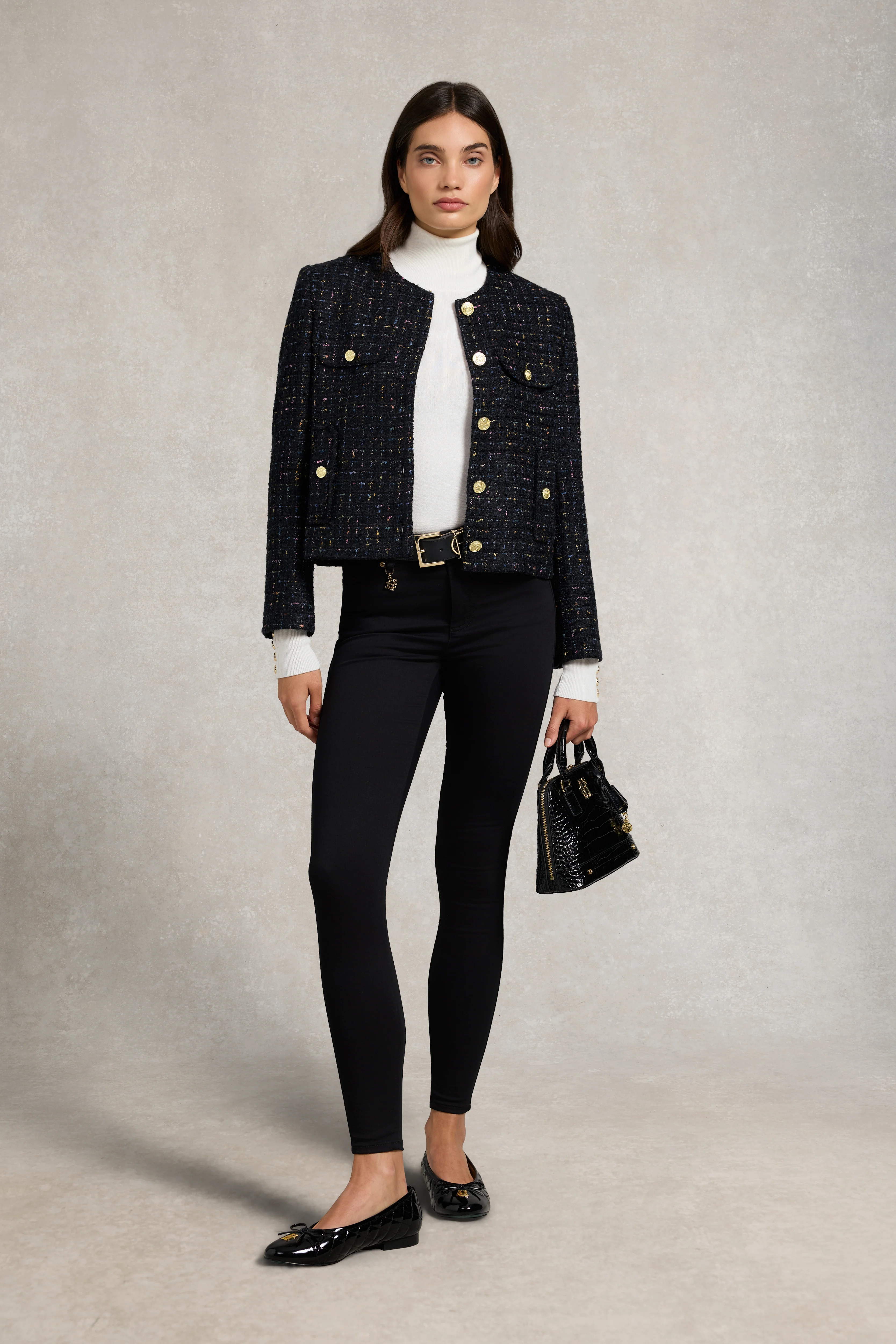 Contour Skinny Jean (Black) - Image 3