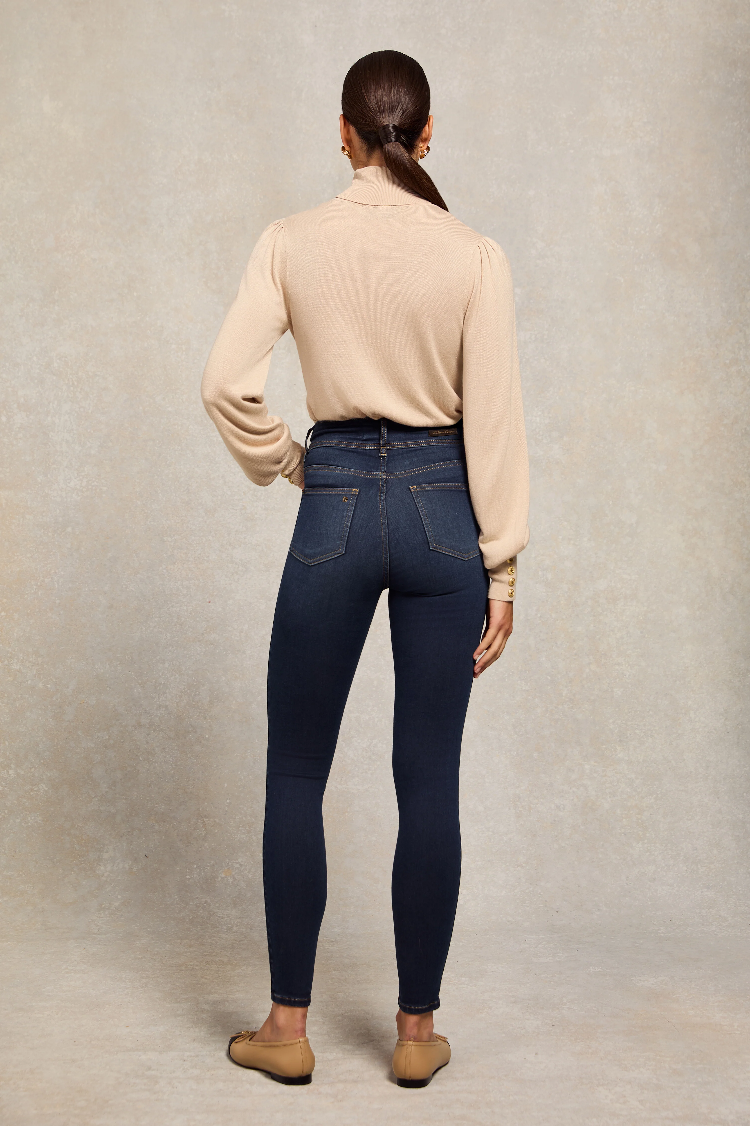 Contour Skinny Jean (Deep Indigo) - Image 5