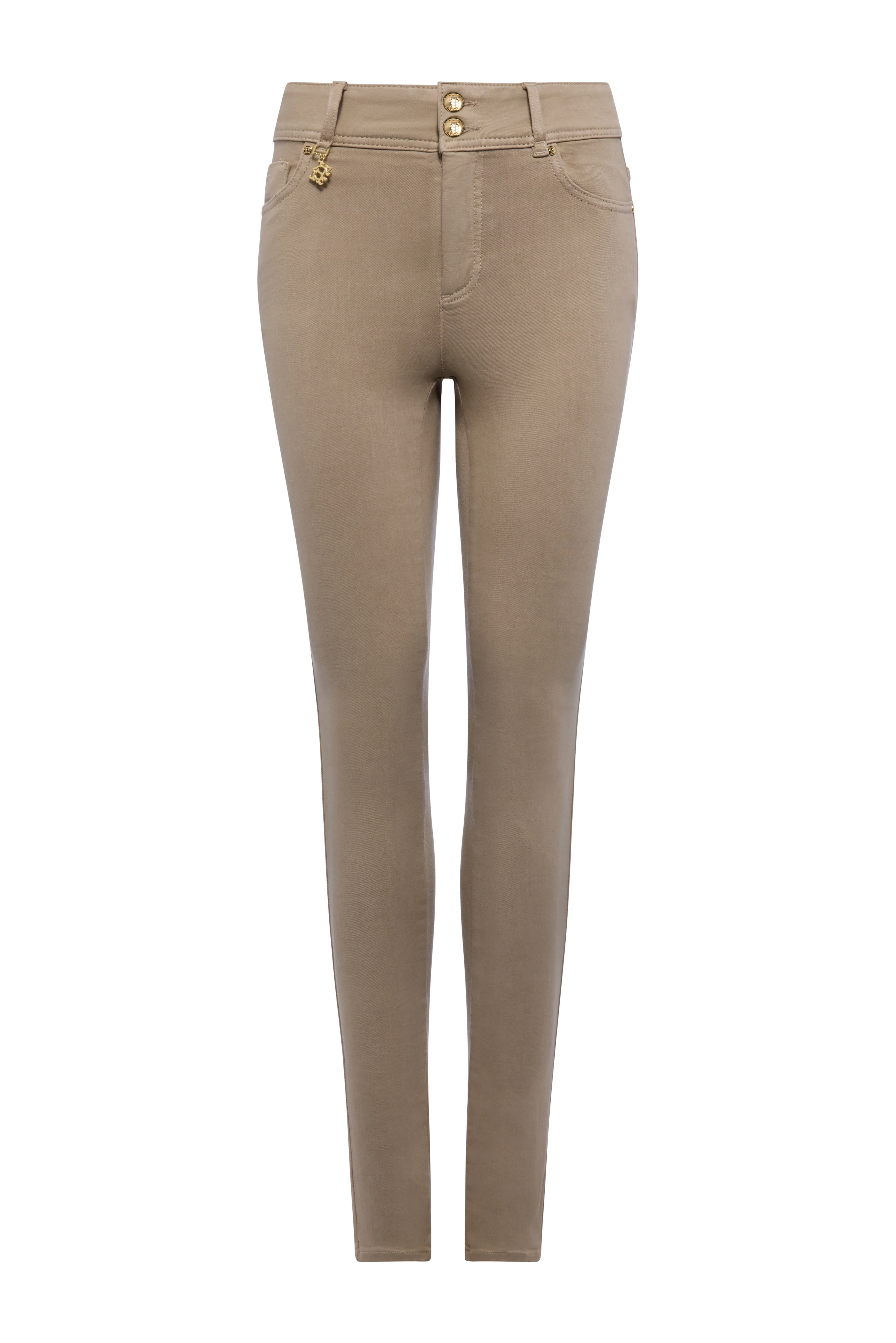 Contour Skinny Jean (Taupe) - Image 5