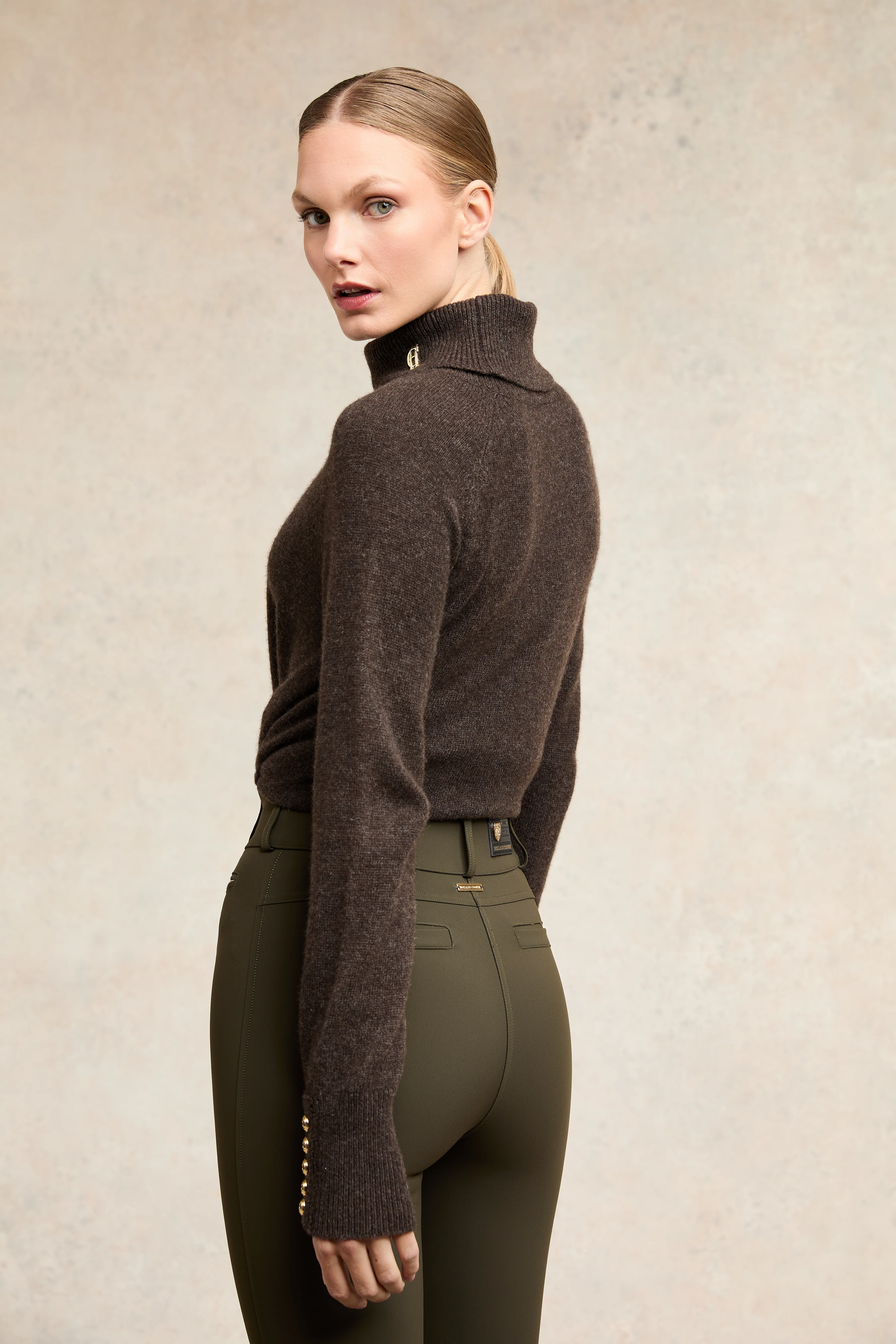 Contour Trouser (Dark Olive) - Image 8
