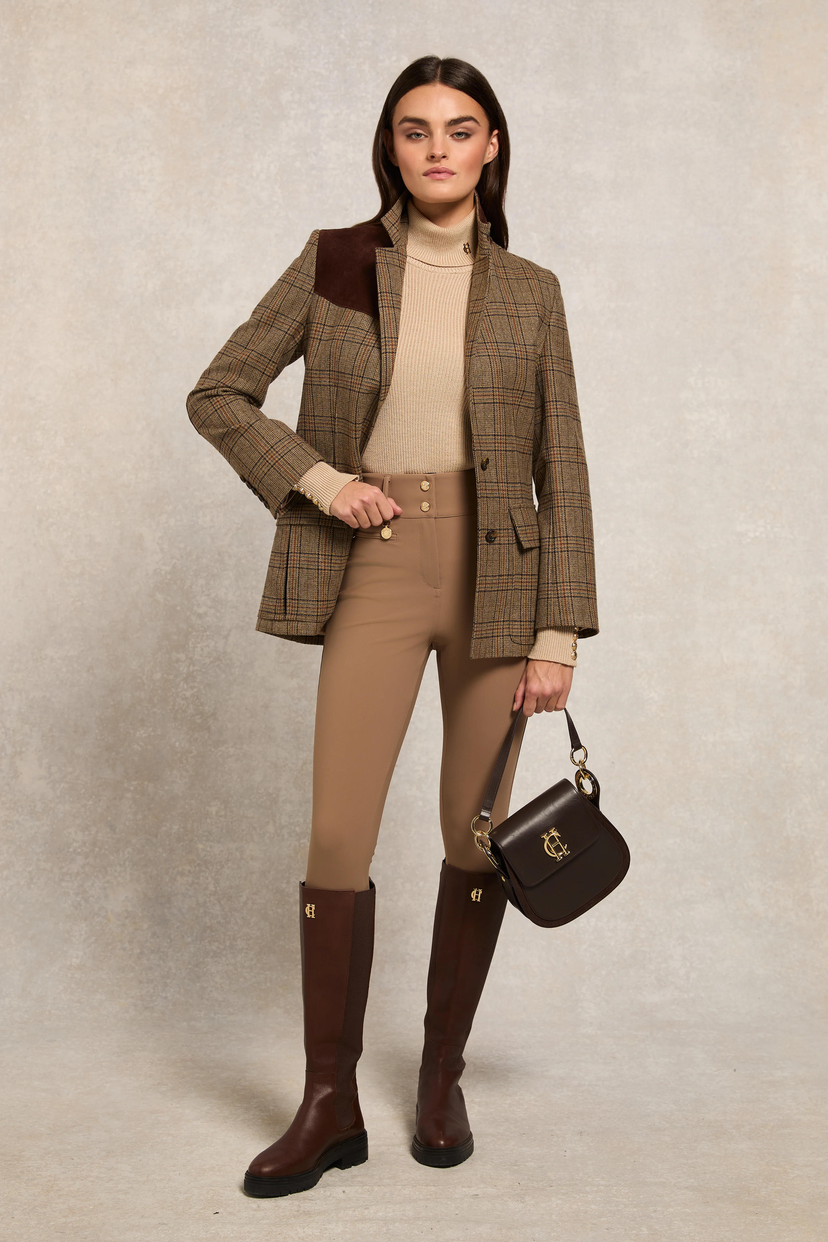 Contour Trouser (Taupe) - Image 2