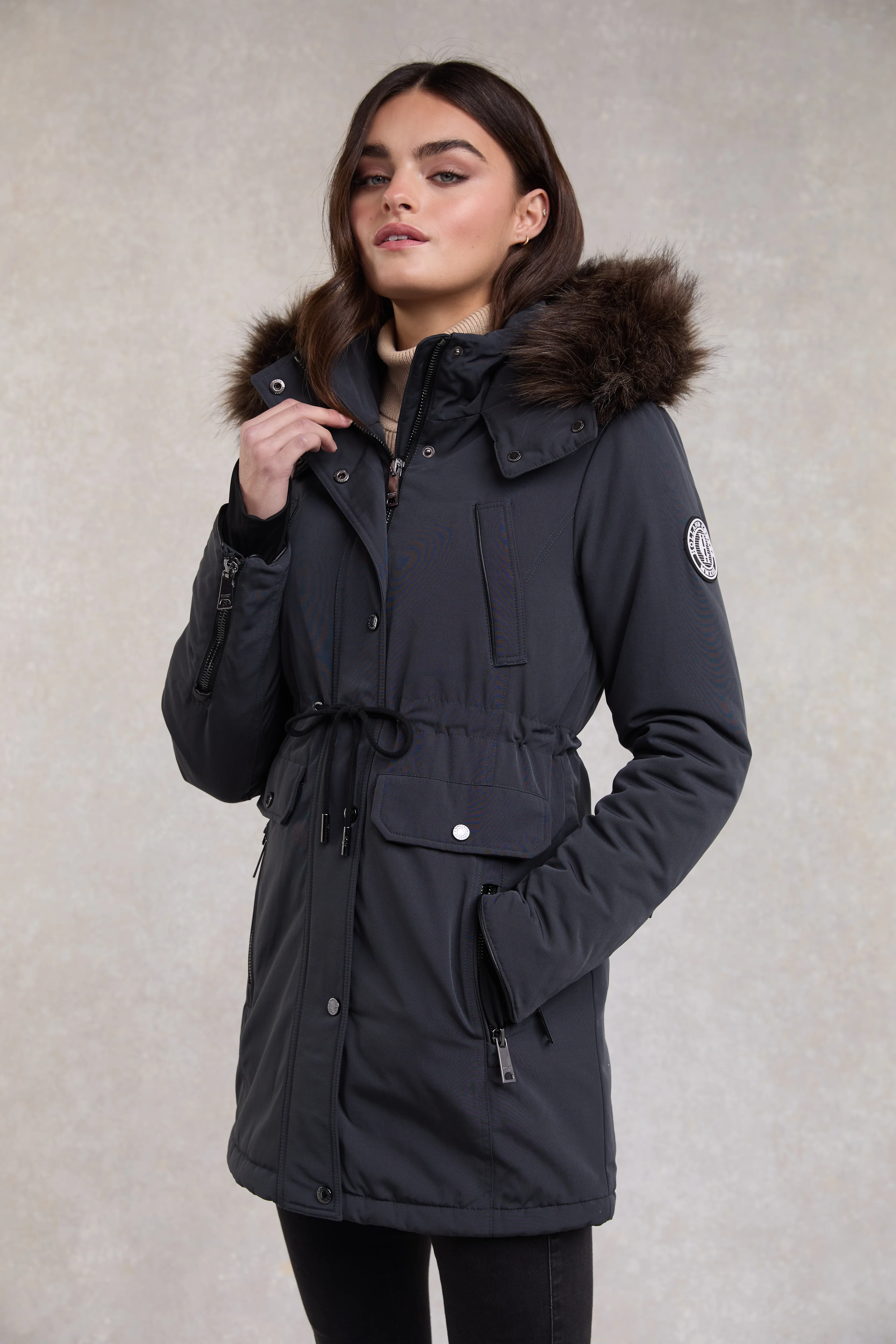 Corvara Parka (Charcoal) - Image 3