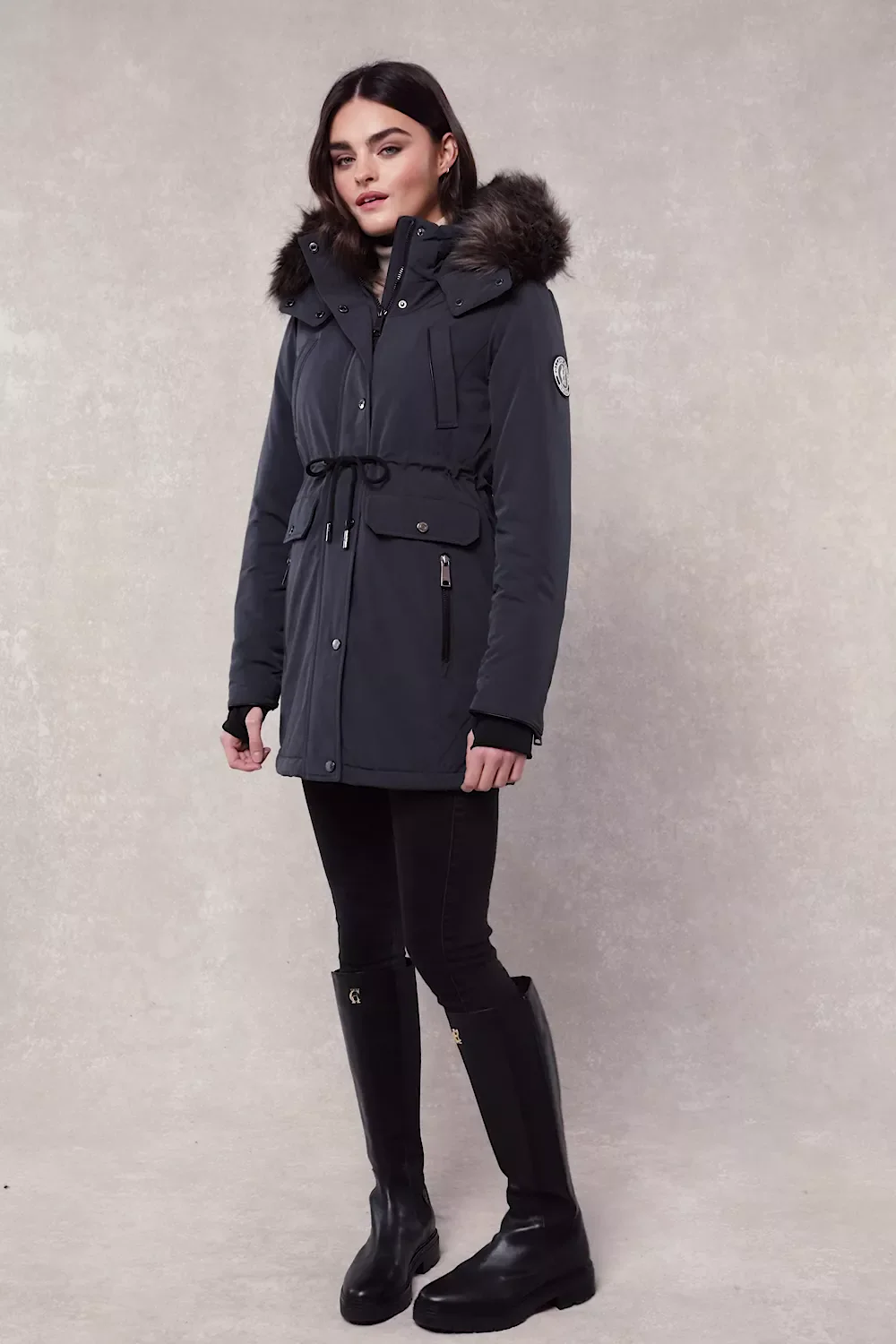 Corvara Parka (Charcoal) - Image 5