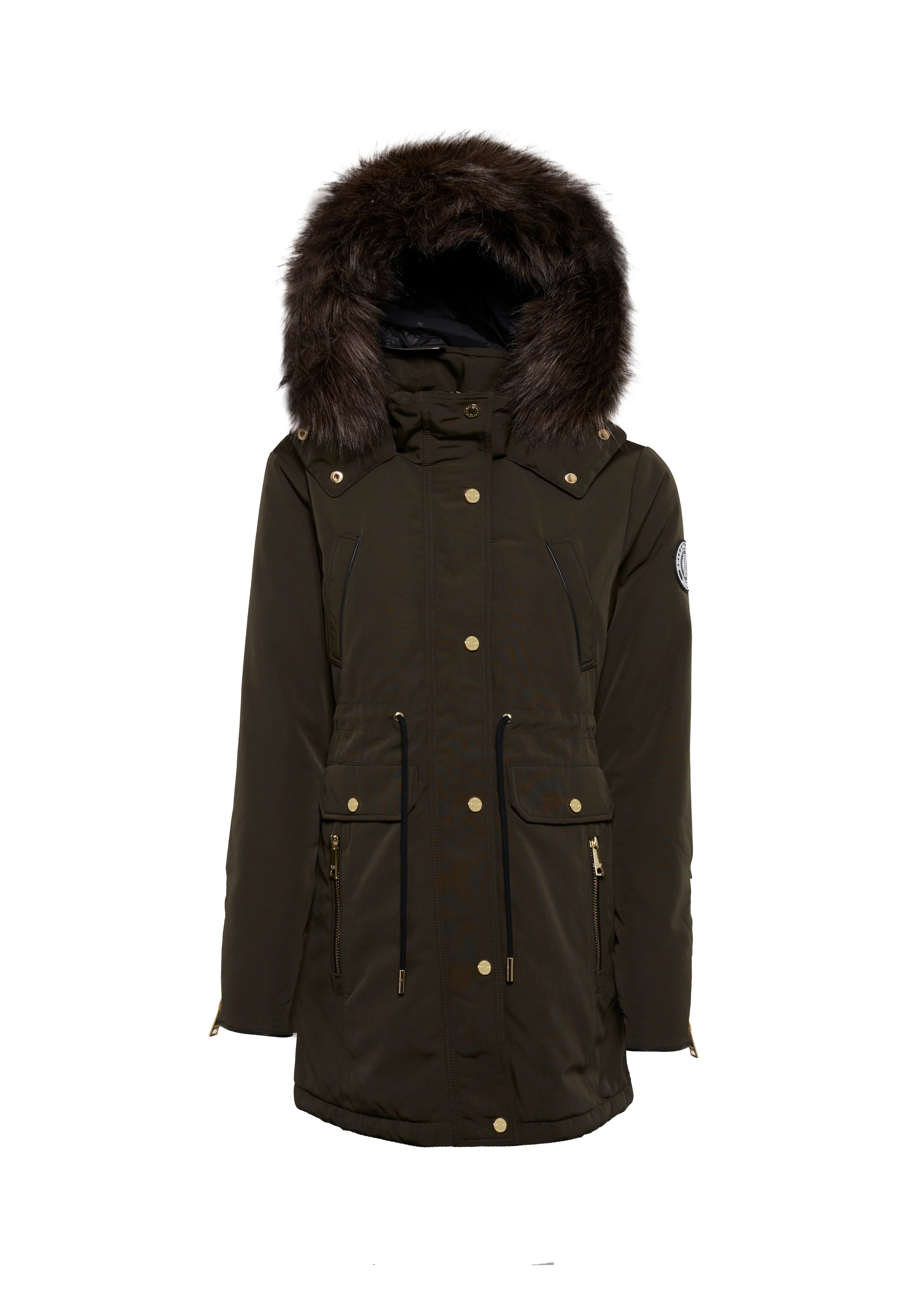 Corvara Parka (Khaki) - Image 4