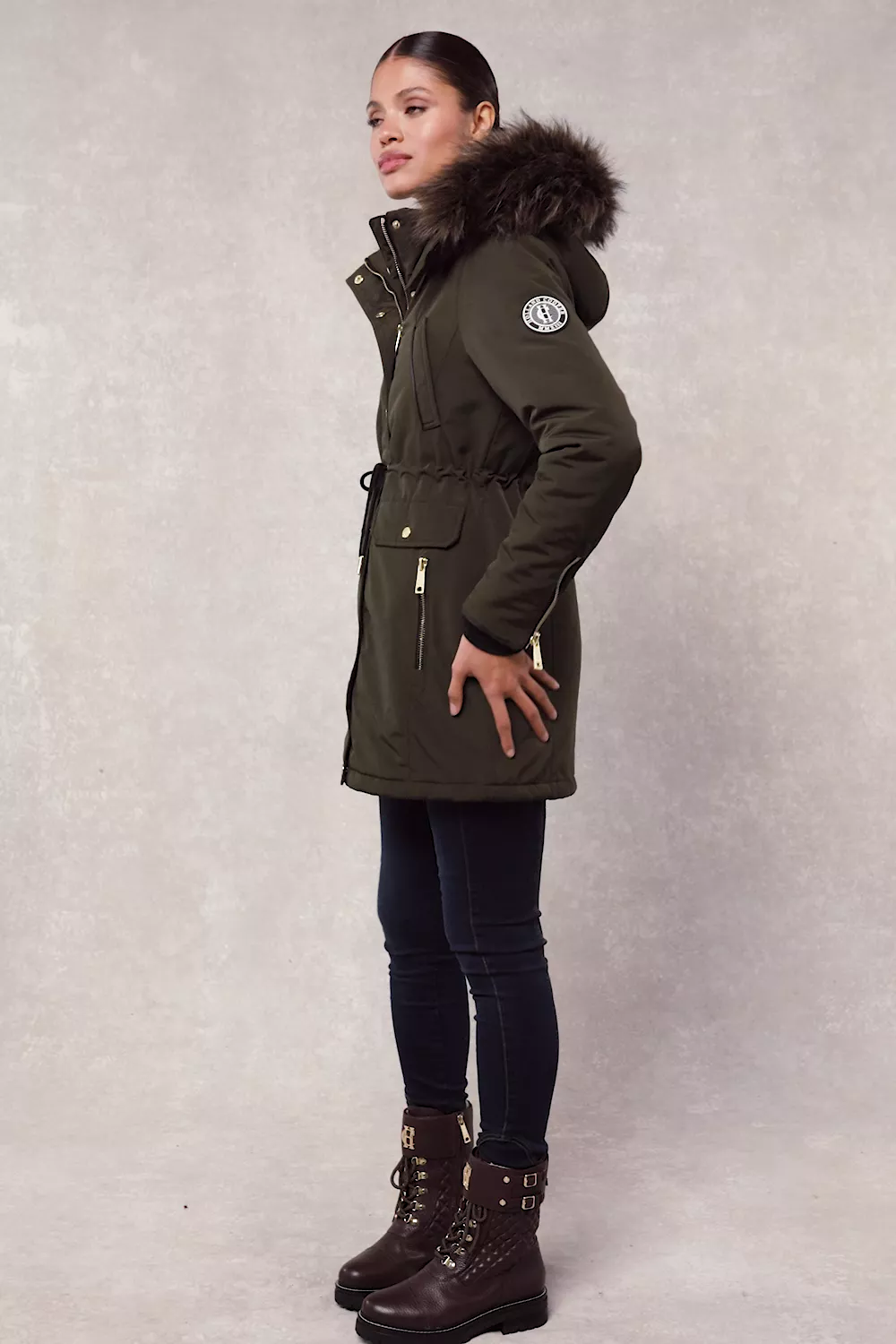 Corvara Parka (Khaki) - Image 5