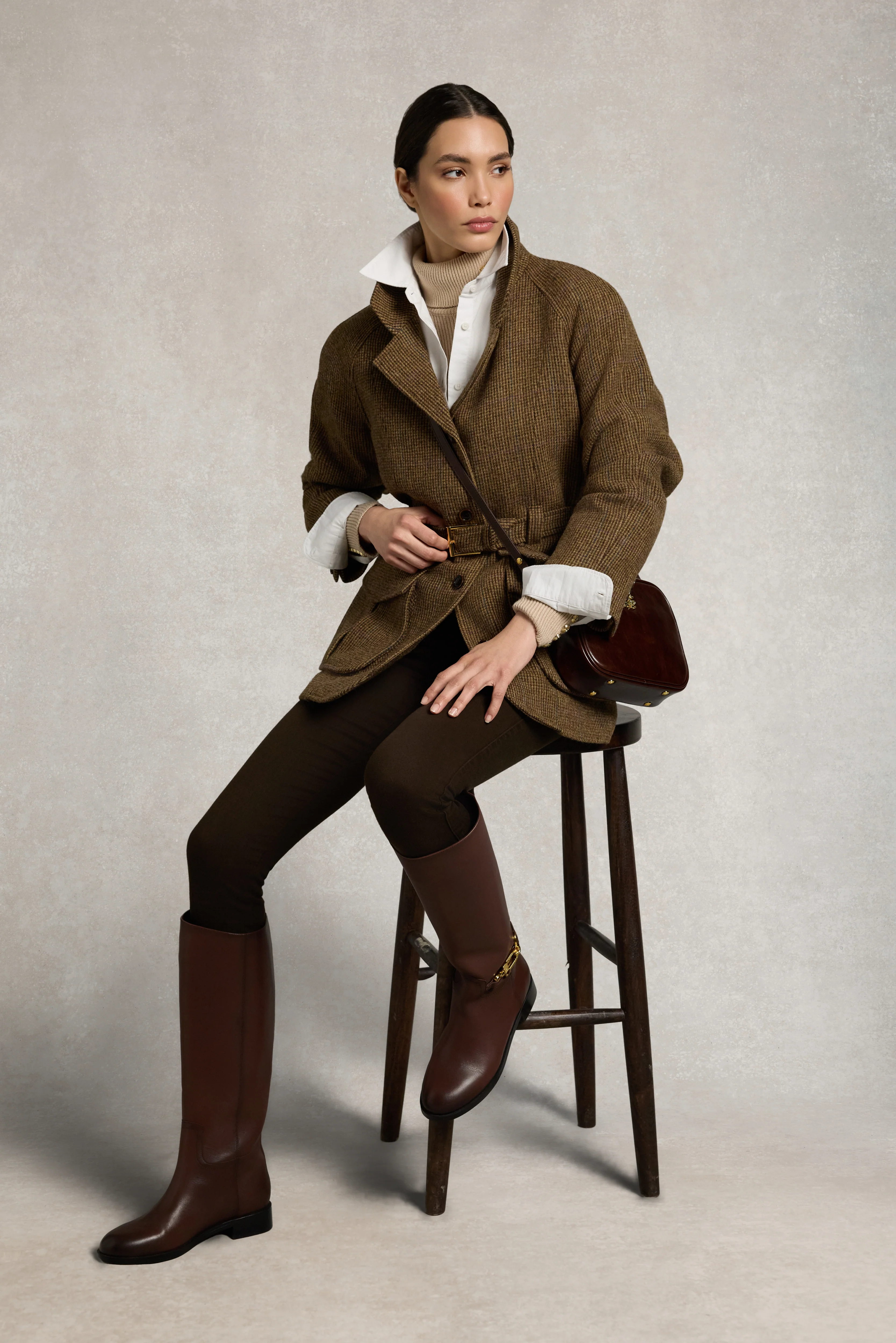 Cotswold Belted Jacket (Bamford Tweed) - Image 9