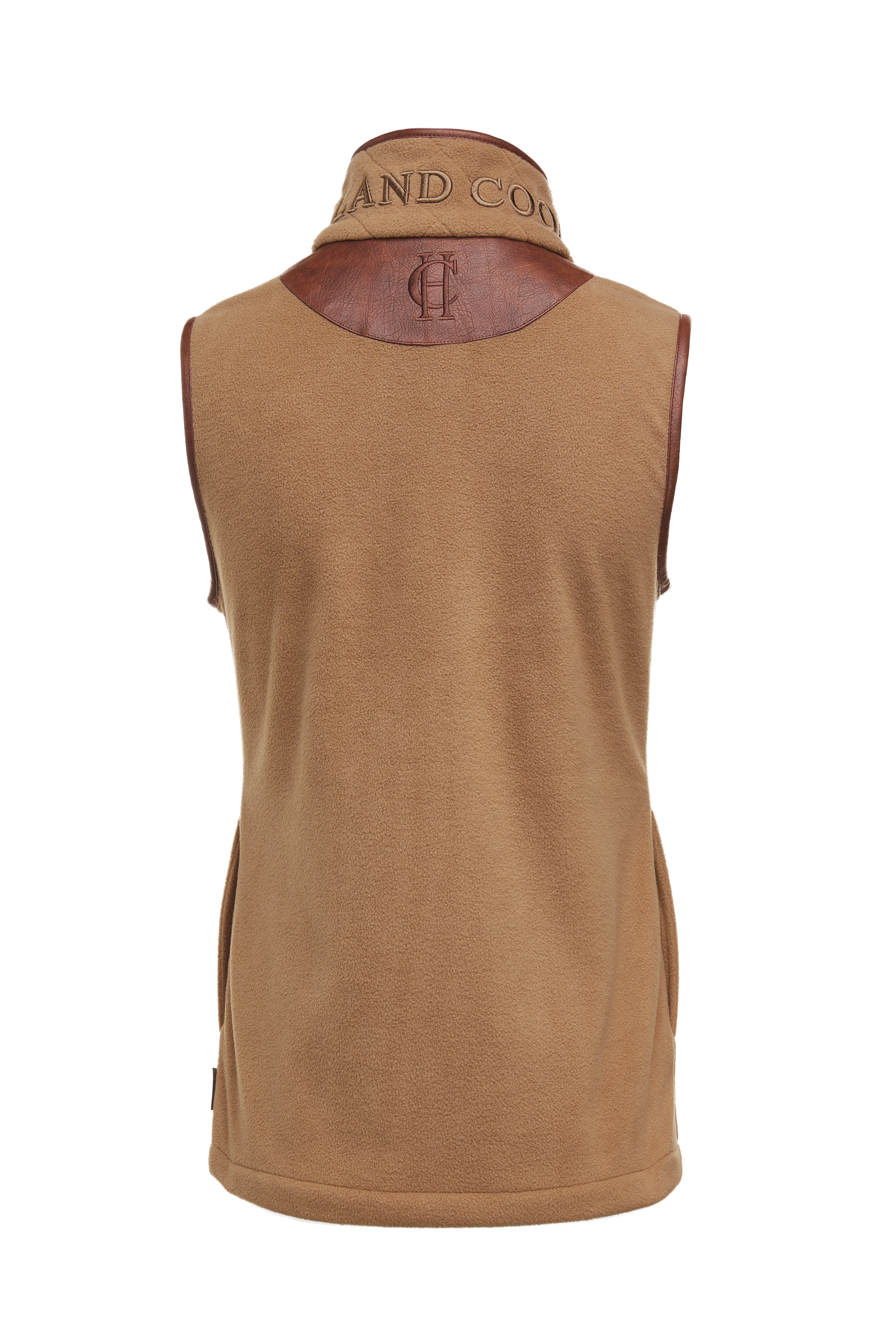Country Fleece Gilet (Coffee) - Image 8